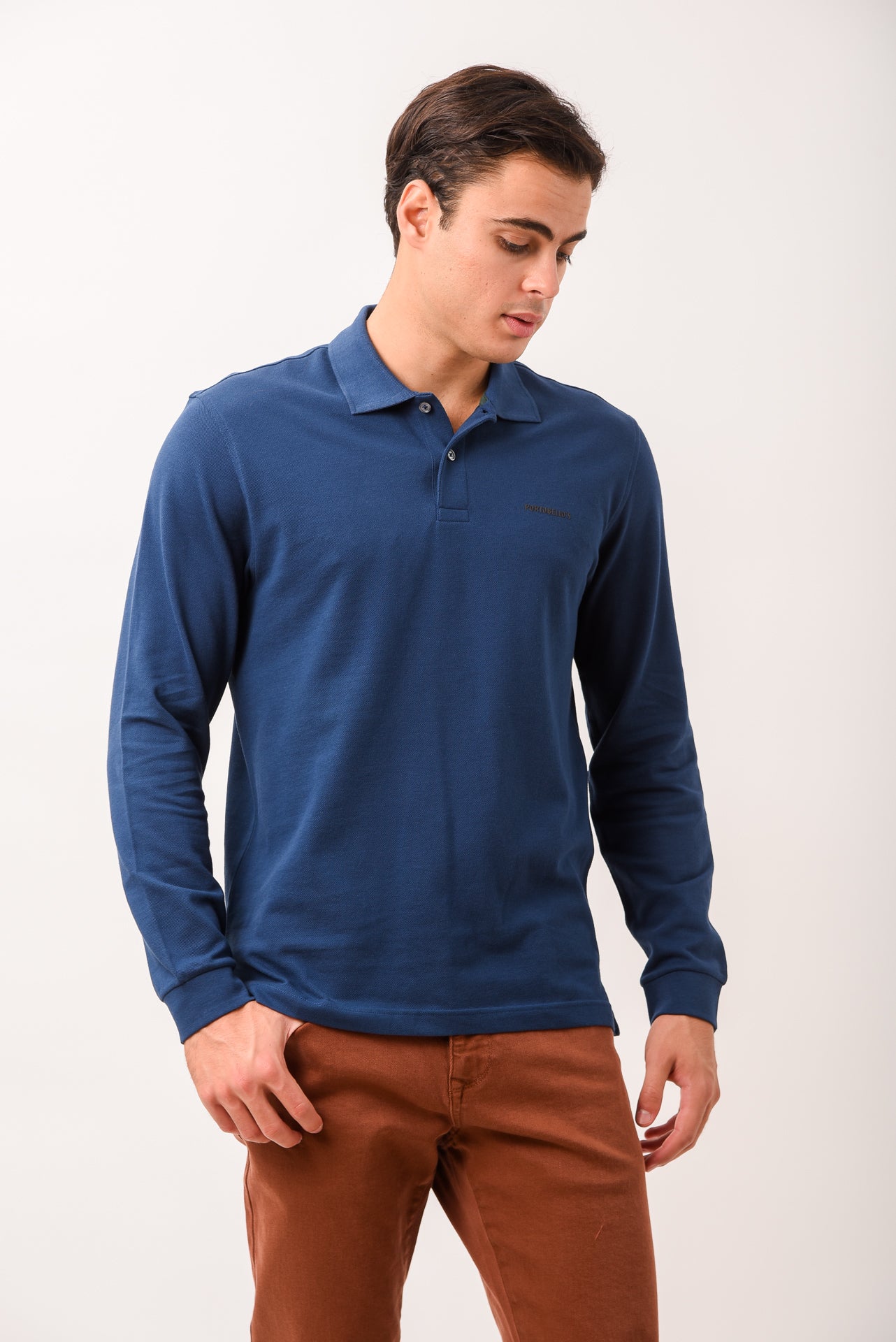 ΑΝΔΡΙΚΟ ΜΑΚΡΥΜΑΝΙΚΟ POLO PORTOBELLO'S ΣΕ RAF ΑΠΟΧΡΩΣΗ