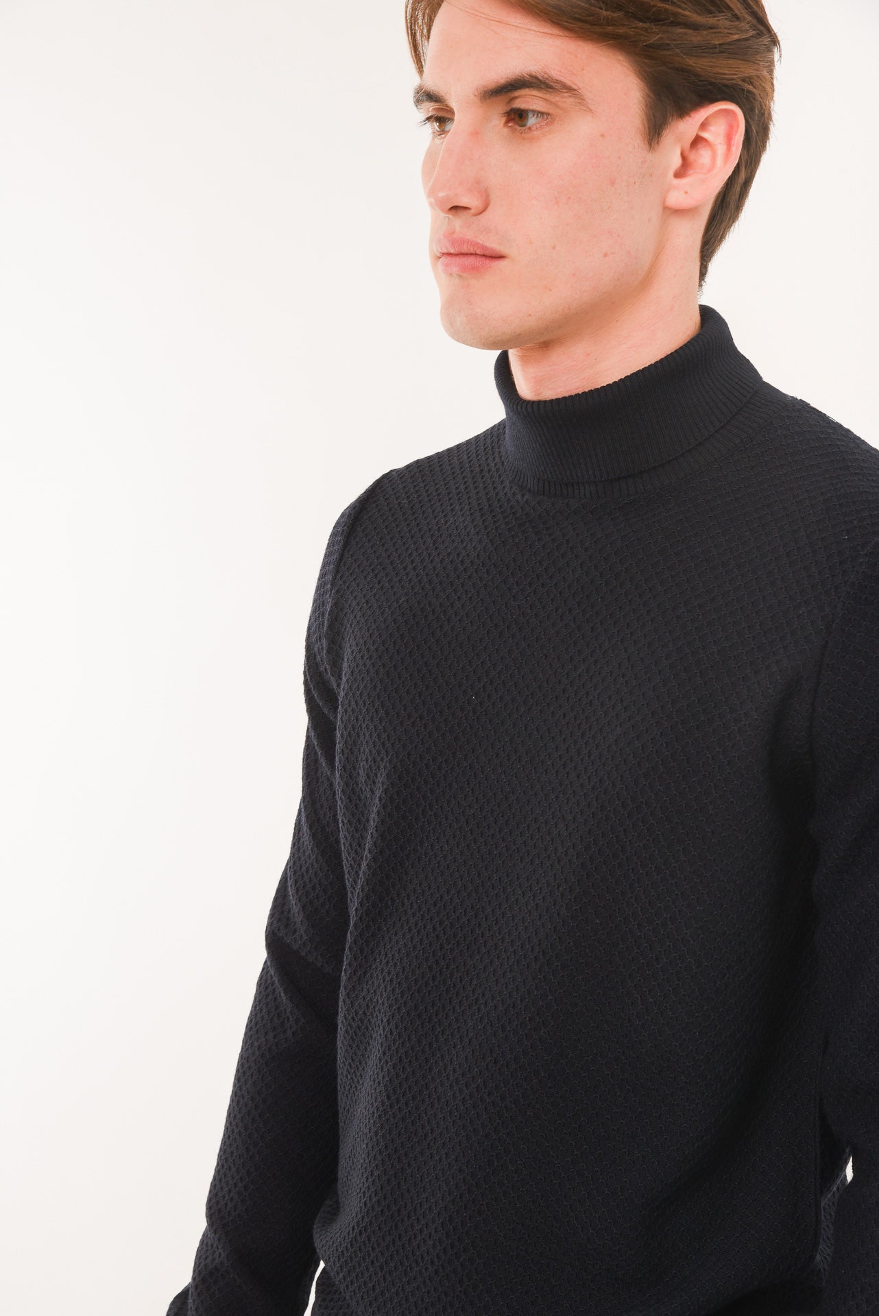 ΑΝΔΡΙΚΟ ΖΙΒΑΓΚΟ PORTOBELLO'S ΣΕ ΣΚΟΥΡΟ ΜΠΛΕ ΜΟΝΟΧΡΩΜΟ