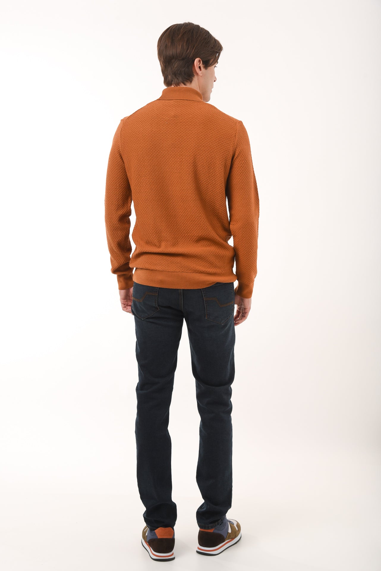 ΑΝΔΡΙΚΟ ΖΙΒΑΓΚΟ PORTOBELLO'S ΣΕ ΚΕΡΑΜΙΔΙ ΑΠΟΧΡΩΣΗ ΚΑΙ ΜΟΤΙΒΟ ΣΤΗΝ ΠΛΕΞΗ