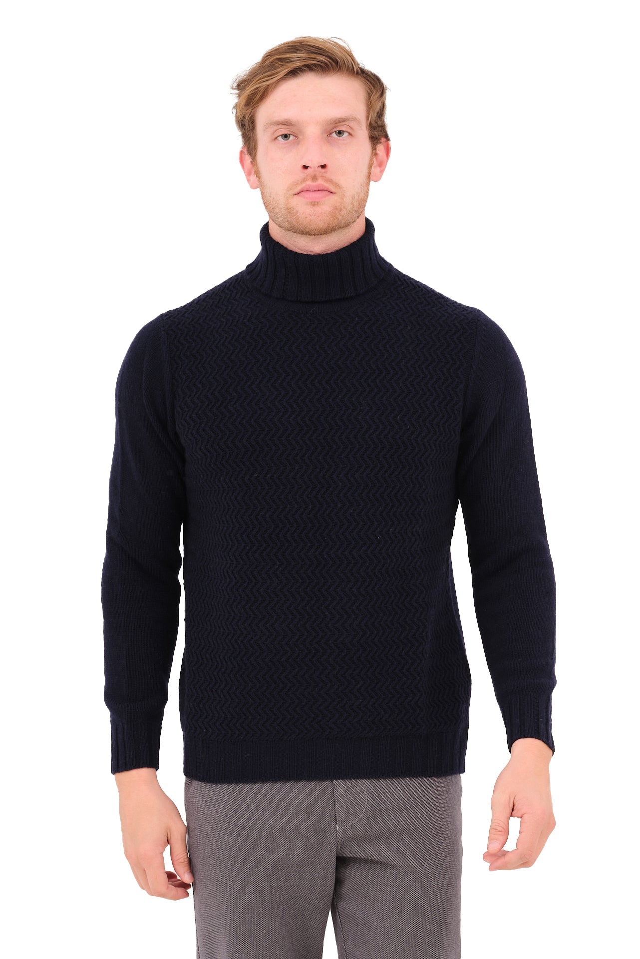 ΑΝΔΡΙΚΟ ΜΠΛΕ ΖΙΒΑΓΚΟ PORTOBELLO'S ΜΕ ΣΧΕΔΙΟ ΣΤΗΝ ΠΛΕΞΗ