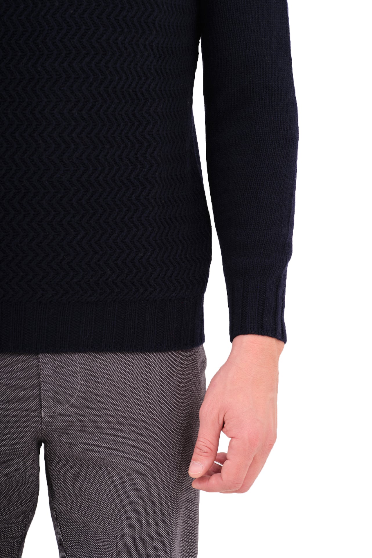 ΑΝΔΡΙΚΟ ΜΠΛΕ ΖΙΒΑΓΚΟ PORTOBELLO'S ΜΕ ΣΧΕΔΙΟ ΣΤΗΝ ΠΛΕΞΗ