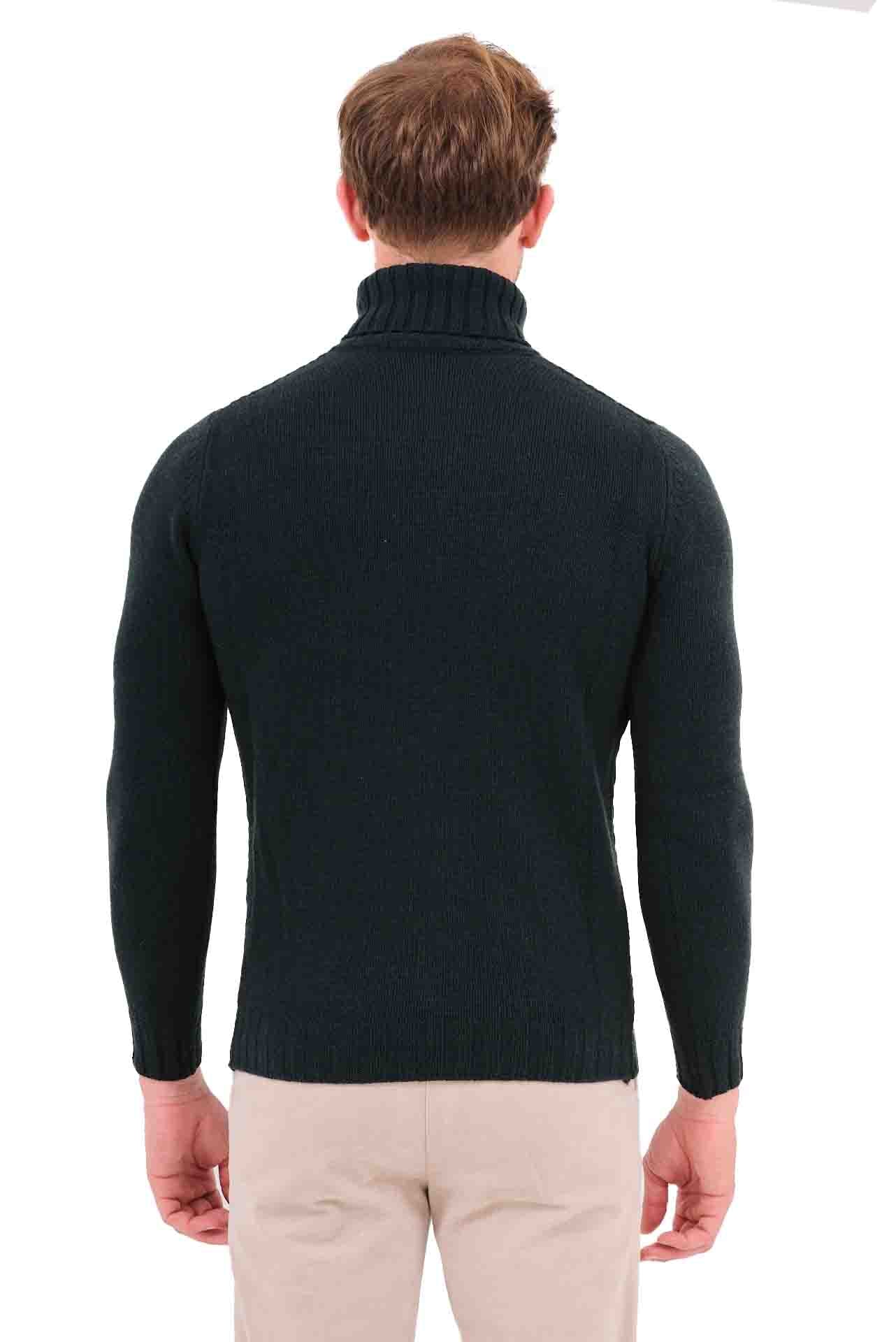 ΑΝΔΡΙΚΟ ΠΡΑΣΙΝΟ ΖΙΒΑΓΚΟ PORTOBELLO'S ΜΕ ΣΧΕΔΙΟ ΣΤΗΝ ΠΛΕΞΗ