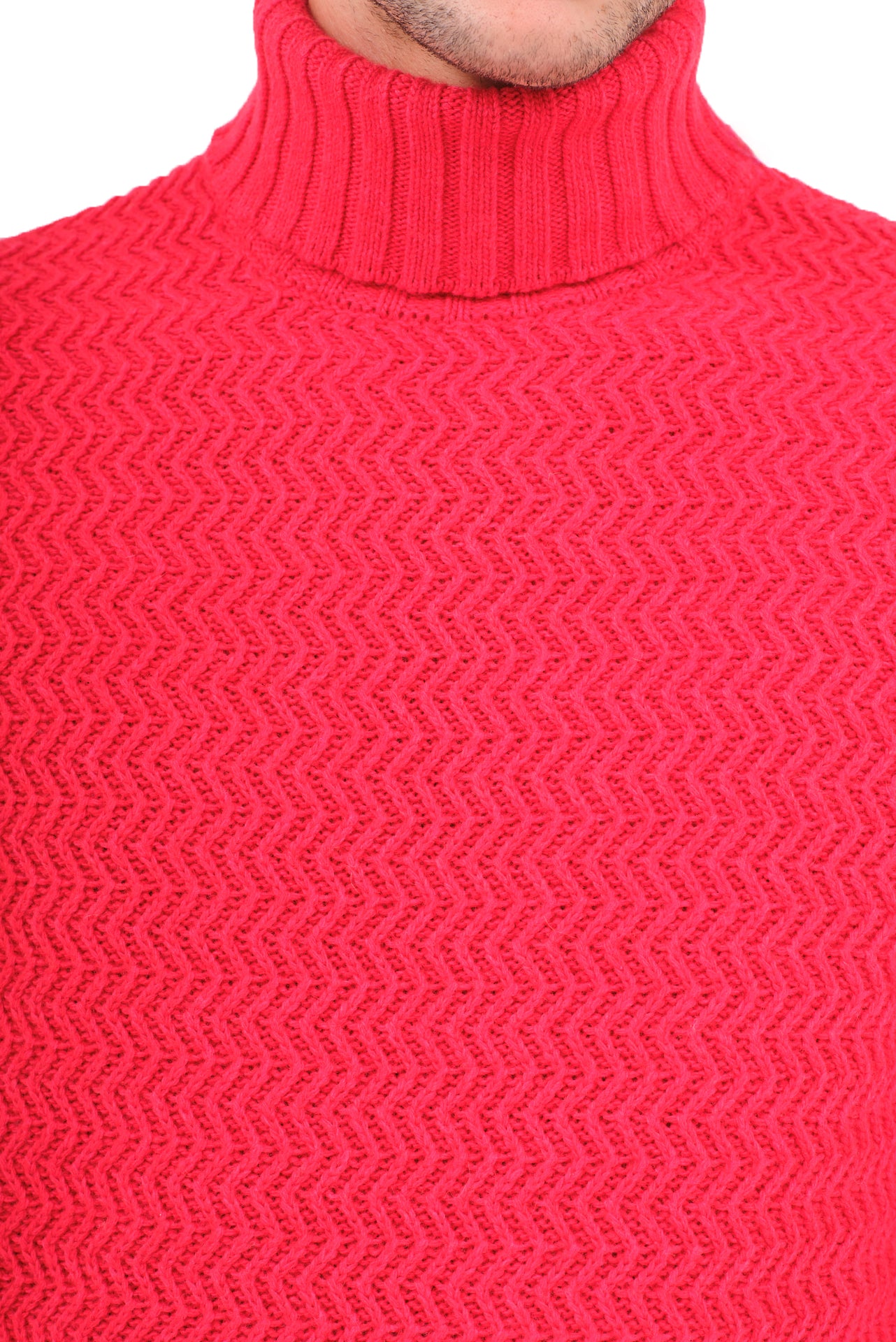 ΑΝΔΡΙΚΟ ΚΟΚΚΙΝΟ ΖΙΒΑΓΚΟ PORTOBELLO'S ΜΕ ΣΧΕΔΙΟ ΣΤΗΝ ΠΛΕΞΗ