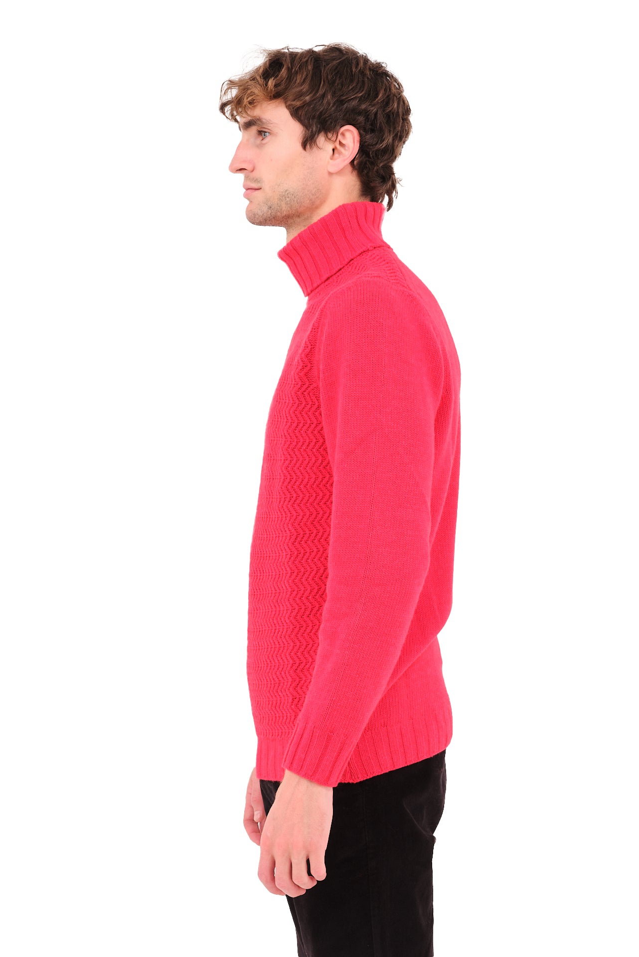 ΑΝΔΡΙΚΟ ΚΟΚΚΙΝΟ ΖΙΒΑΓΚΟ PORTOBELLO'S ΜΕ ΣΧΕΔΙΟ ΣΤΗΝ ΠΛΕΞΗ