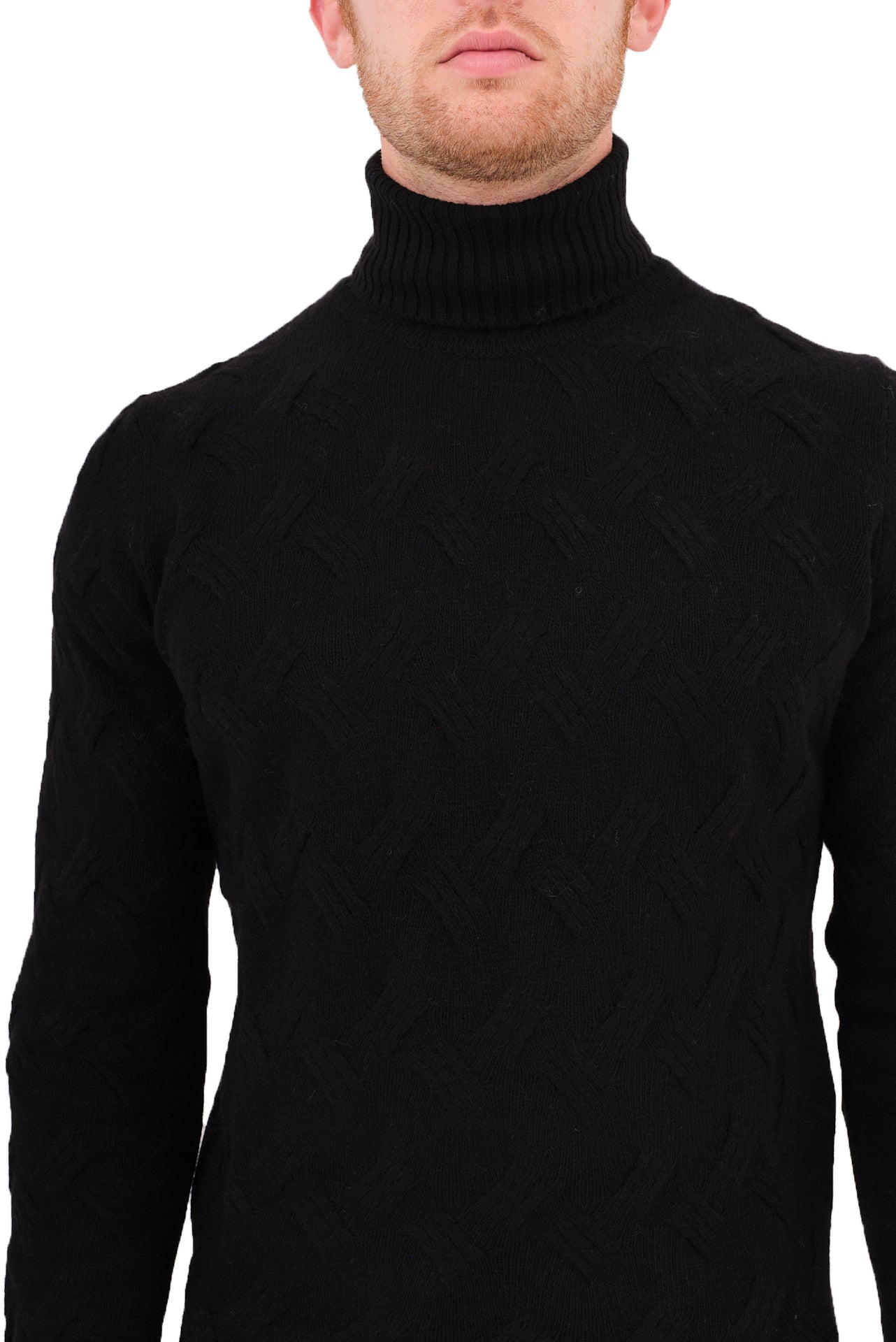 ΑΝΔΡΙΚΟ ΖΙΒΑΓΚΟ PORTOBELLO'S ΣΕ ΜΑΥΡΟ ΧΡΩΜΑ ΚΑΙ ΟΡΑΤΗ ΠΛΕΞΗ