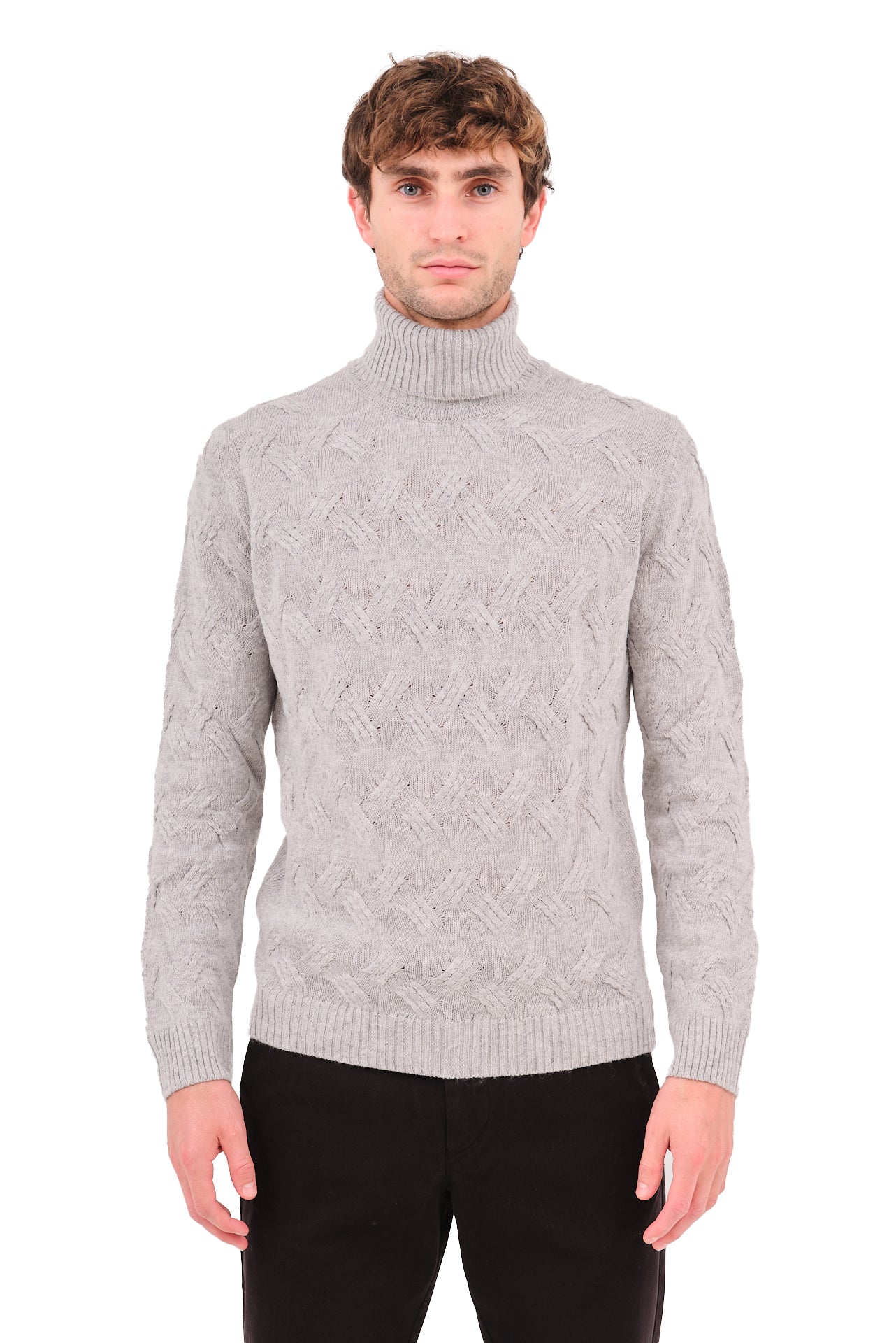 ΑΝΔΡΙΚΟ ΖΙΒΑΓΚΟ PORTOBELLO'S ΣΕ ΓΚΡΙ ΧΡΩΜΑ ΚΑΙ ΟΡΑΤΗ ΠΛΕΞΗ