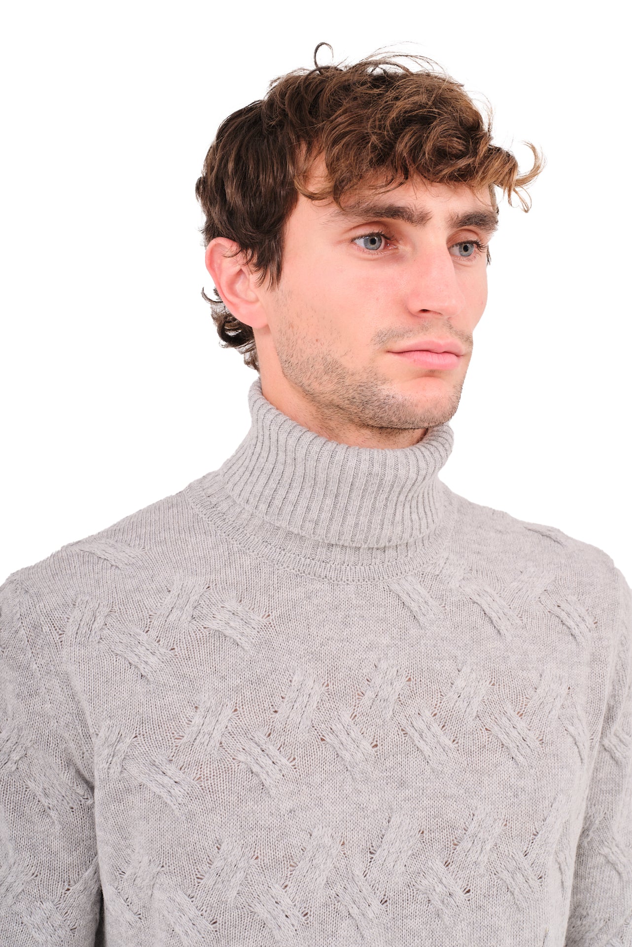 ΑΝΔΡΙΚΟ ΖΙΒΑΓΚΟ PORTOBELLO'S ΣΕ ΓΚΡΙ ΧΡΩΜΑ ΚΑΙ ΟΡΑΤΗ ΠΛΕΞΗ