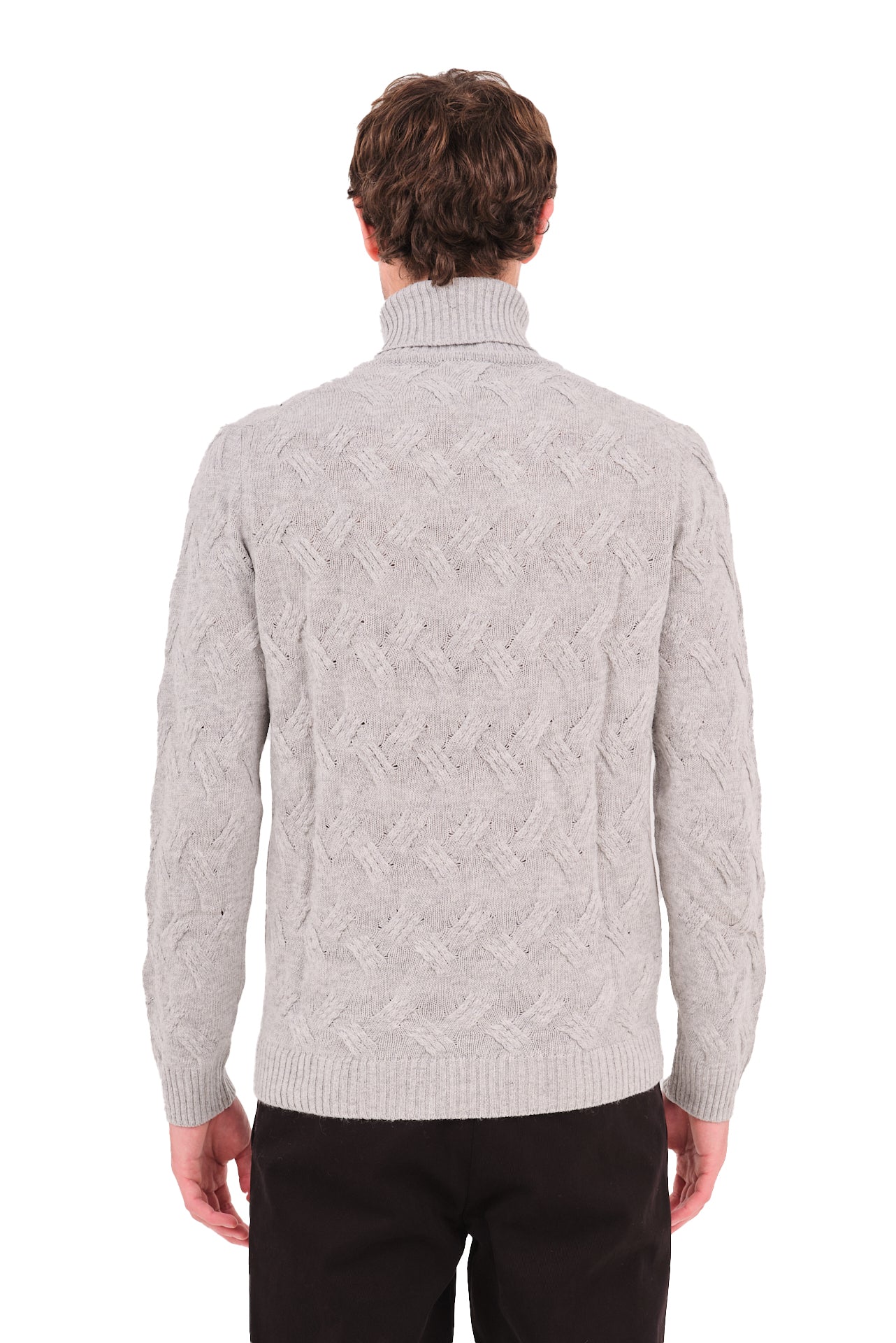 ΑΝΔΡΙΚΟ ΖΙΒΑΓΚΟ PORTOBELLO'S ΣΕ ΓΚΡΙ ΧΡΩΜΑ ΚΑΙ ΟΡΑΤΗ ΠΛΕΞΗ