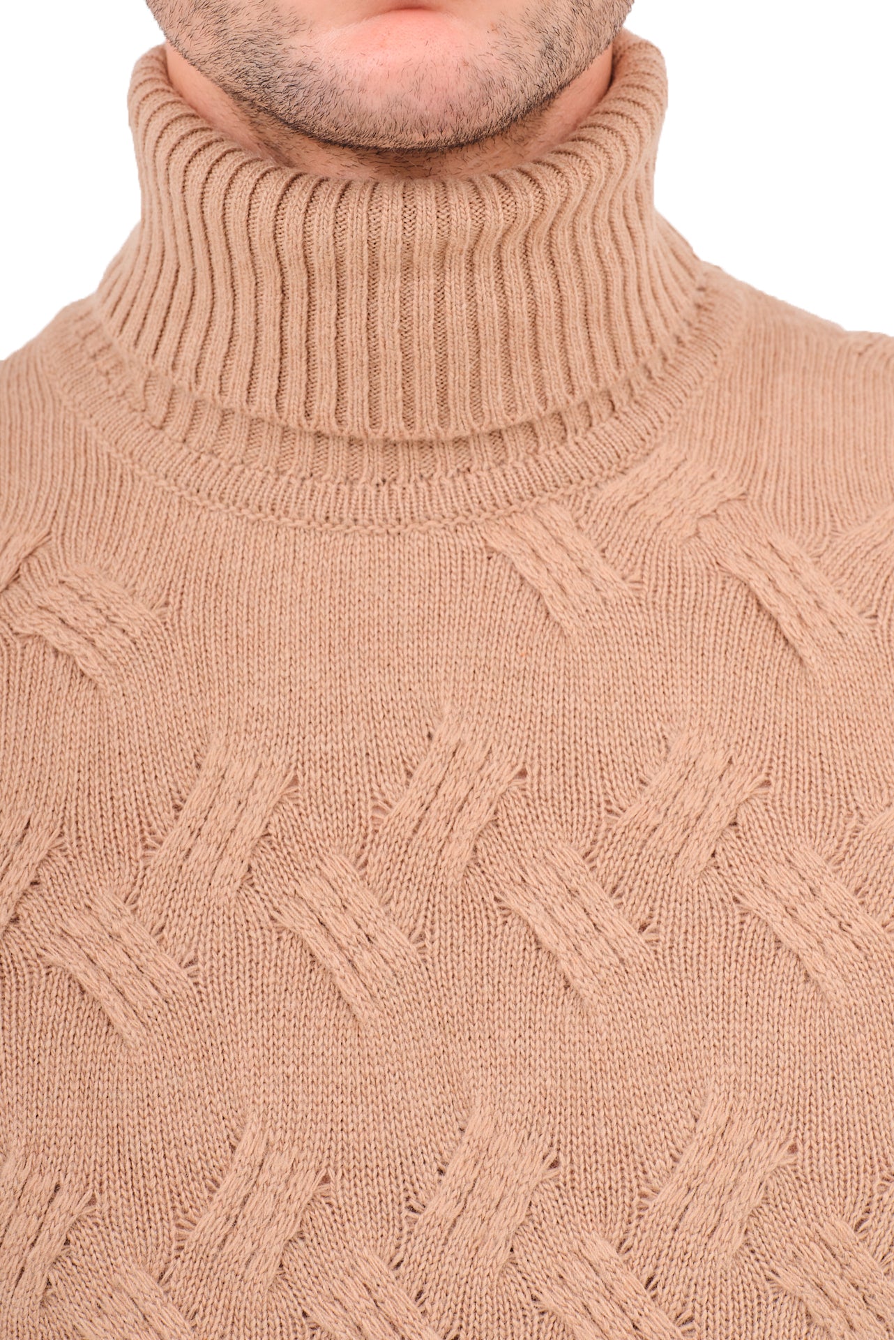 ΑΝΔΡΙΚΟ ΖΙΒΑΓΚΟ PORTOBELLO'S ΣΕ ΜΠΕΖ ΣΚΟΥΡΟ ΧΡΩΜΑ ΚΑΙ ΟΡΑΤΗ ΠΛΕΞΗ