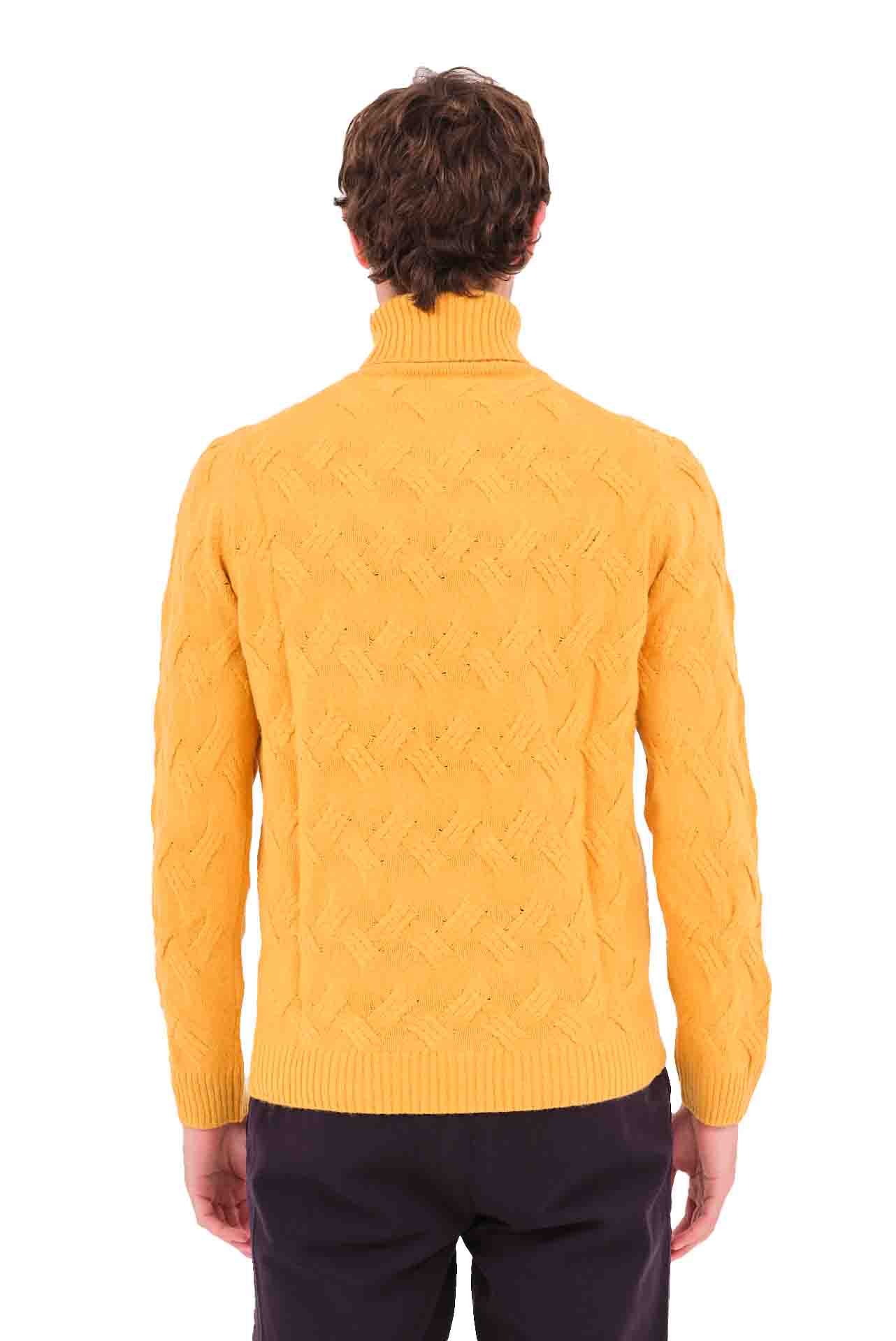 ΑΝΔΡΙΚΟ ΖΙΒΑΓΚΟ PORTOBELLO'S ΣΕ ΜΟΥΣΤΑΡΔΙ ΧΡΩΜΑ ΚΑΙ ΟΡΑΤΗ ΠΛΕΞΗ