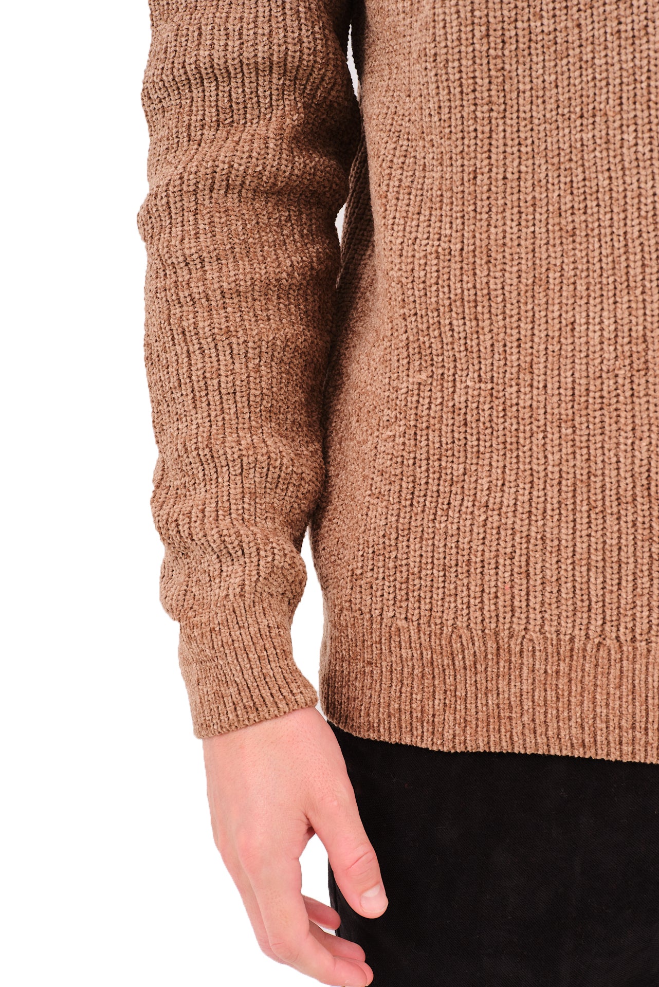 ΑΝΔΡΙΚΟ ΜΠΕΖ ΣΚΟΥΡΟ ΠΟΥΛΟΒΕΡ ΜΕΛΑΝΖΕ PORTOBELLO'S ΜΕ ΚΟΥΜΠΙΑ