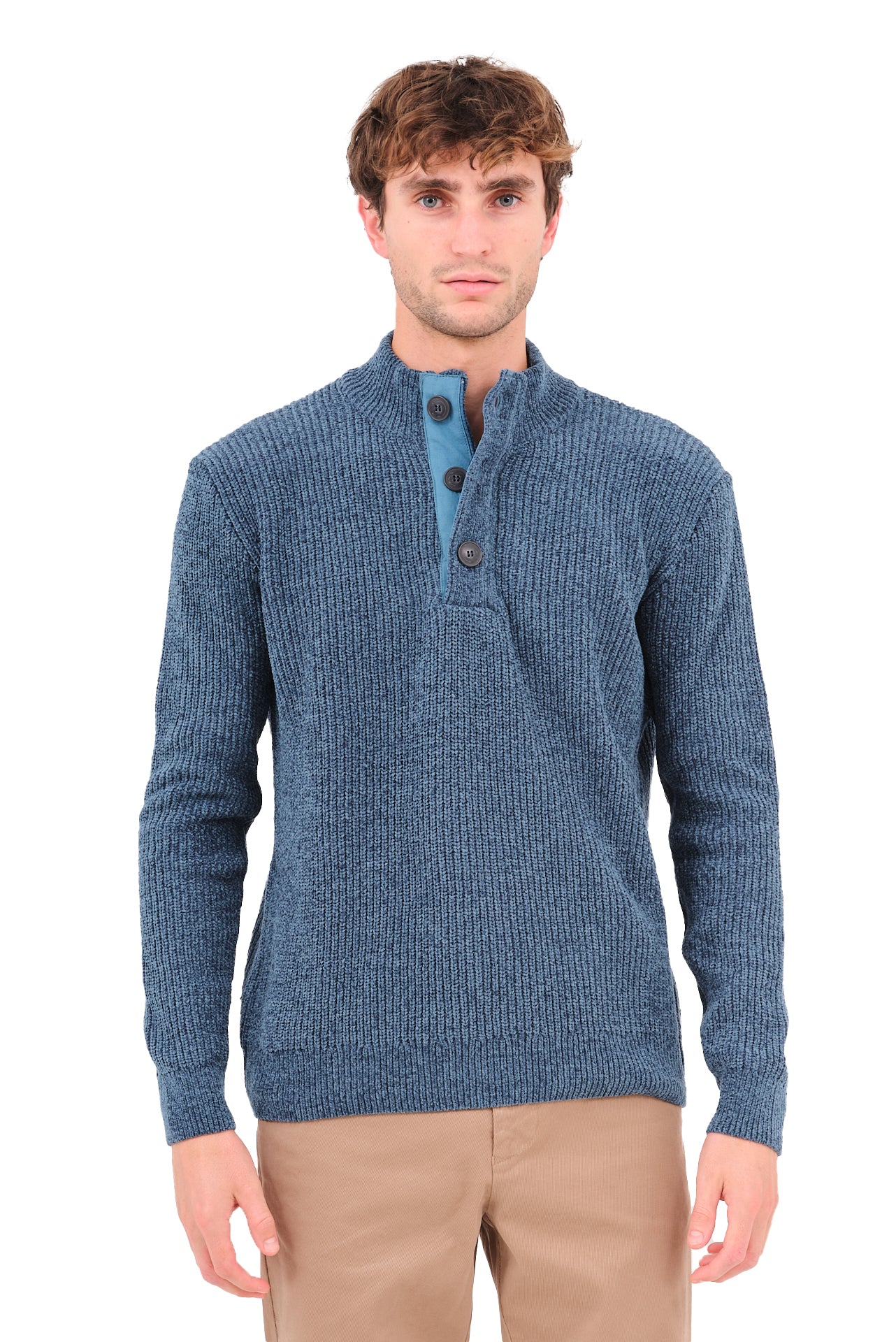 ΑΝΔΡΙΚΟ ΠΕΤΡΟΛ ΠΟΥΛΟΒΕΡ ΜΕΛΑΝΖΕ PORTOBELLO'S ΜΕ ΚΟΥΜΠΙΑ