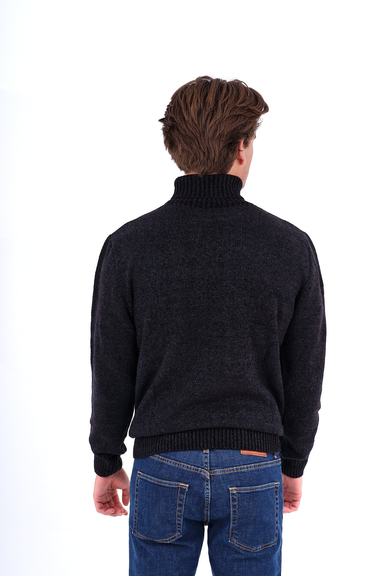 ΑΝΔΡΙΚΟ ΖΙΒΑΓΚΟ PORTOBELLO'S ΜΕ ΧΟΝΤΡΗ ΠΛΕΞΗ ΣΤΟ ΧΡΩΜΑ ΤΟΥ ΓΡΑΦΙΤΗ