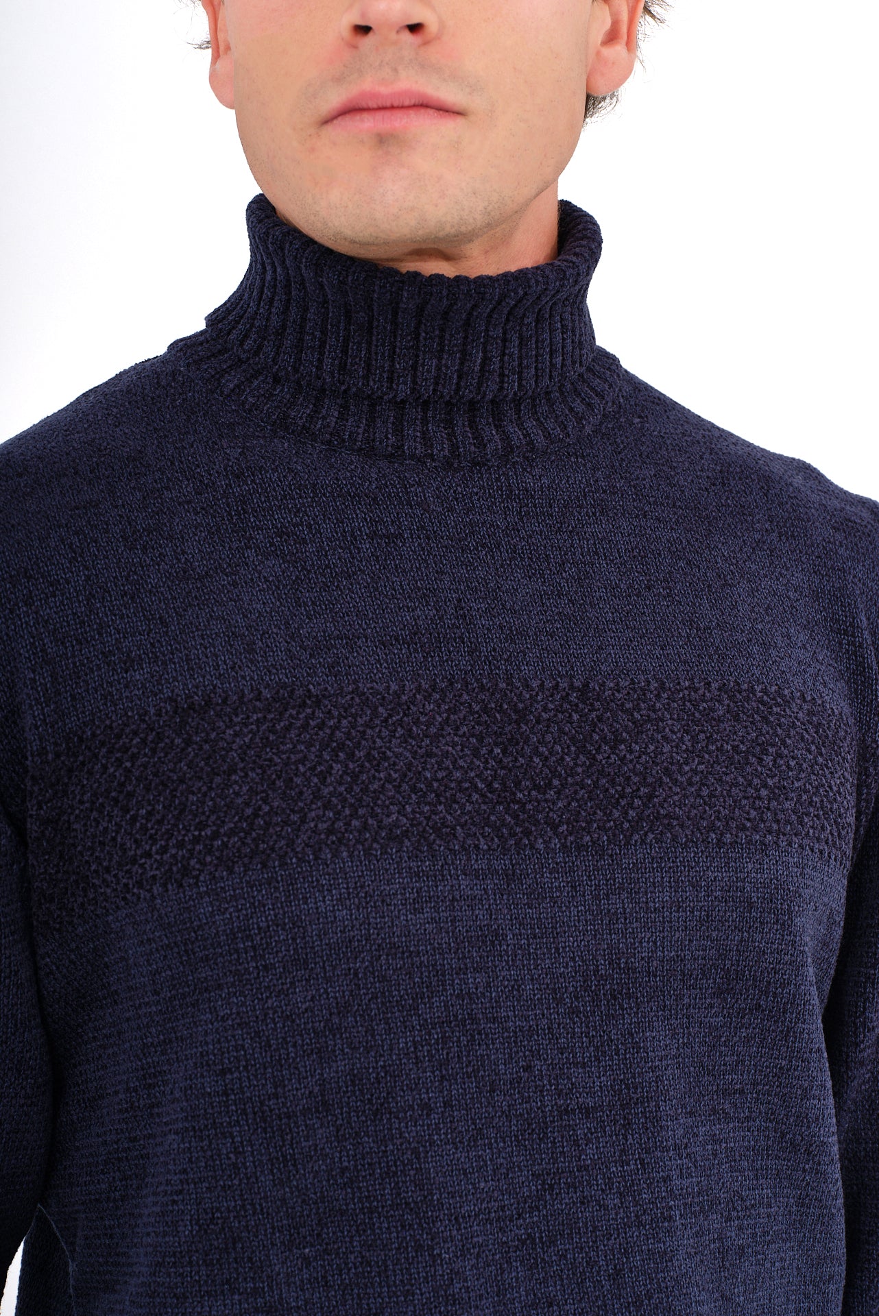 ΑΝΔΡΙΚΟ ΖΙΒΑΓΚΟ PORTOBELLO'S ΜΕ ΧΟΝΤΡΗ ΠΛΕΞΗ ΣΕ ΜΠΛΕ ΧΡΩΜΑ