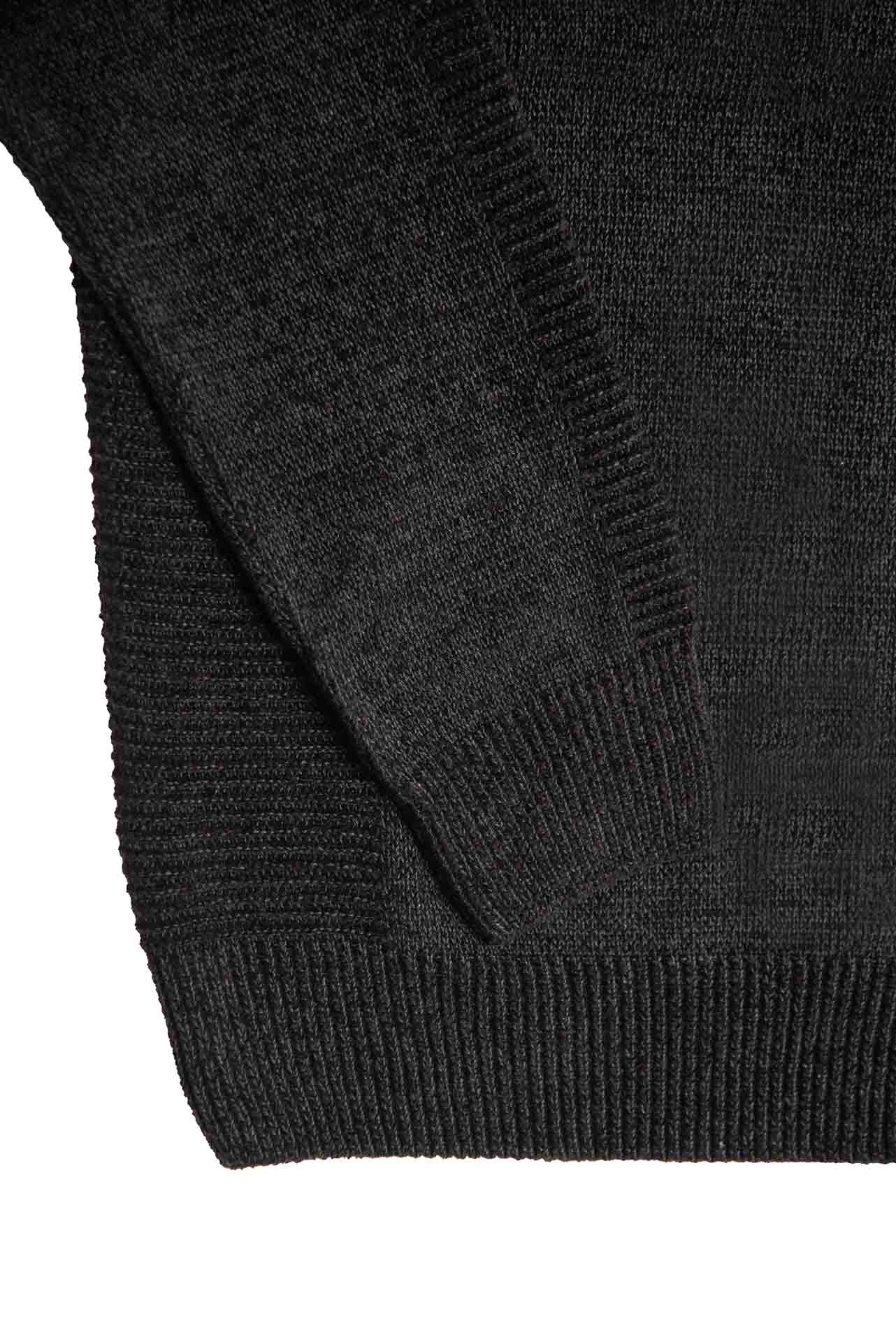 ΑΝΔΡΙΚΟ ROUND NECK ΠΟΥΛΟΒΕΡ ΓΡΑΦΙΤΗΣ PORTOBELLO'S ΜΕ ΜΙΚΡΟΣΧΕΔΙΟ