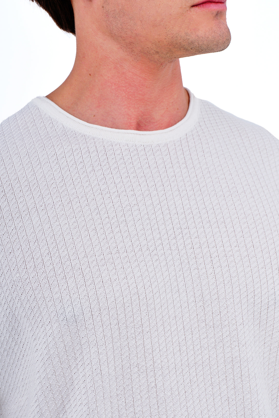 ΑΝΔΡΙΚΟ ΠΟΥΛΟΒΕΡ ΜΕ ΛΑΙΜΟΚΟΨΗ LES GENT'S ΣΕ ΕΚΡΟΥ ΧΡΩΜΑ