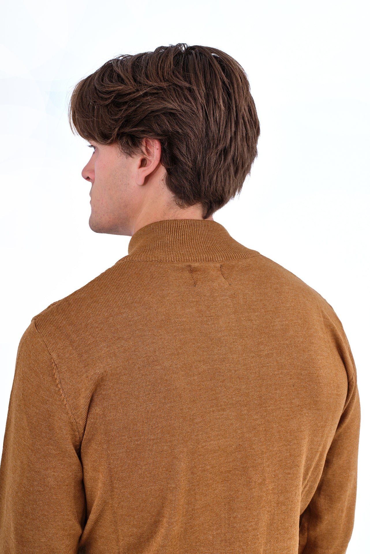 ΑΝΔΡΙΚΟ LUPETTO ZIP LES GENT'S ΣΕ ΚΑΜΗΛΟ ΧΡΩΜΑ ΜΕ ΟΡΑΤΗ ΠΛΕΞΗ