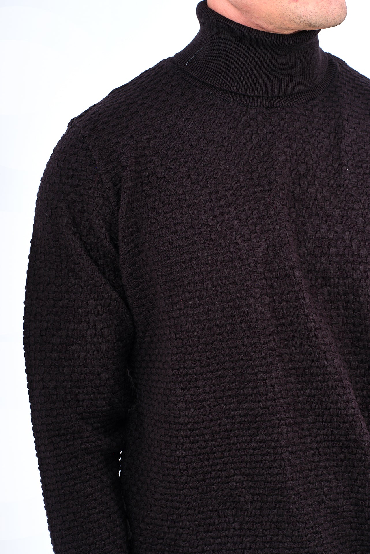 ΑΝΔΡΙΚΟ ΖΙΒΑΓΚΟ LES GENT'S ΣΕ ΜΑΥΡΟ ΧΡΩΜΑ ΜΕ ΟΡΑΤΗ ΠΛΕΞΗ