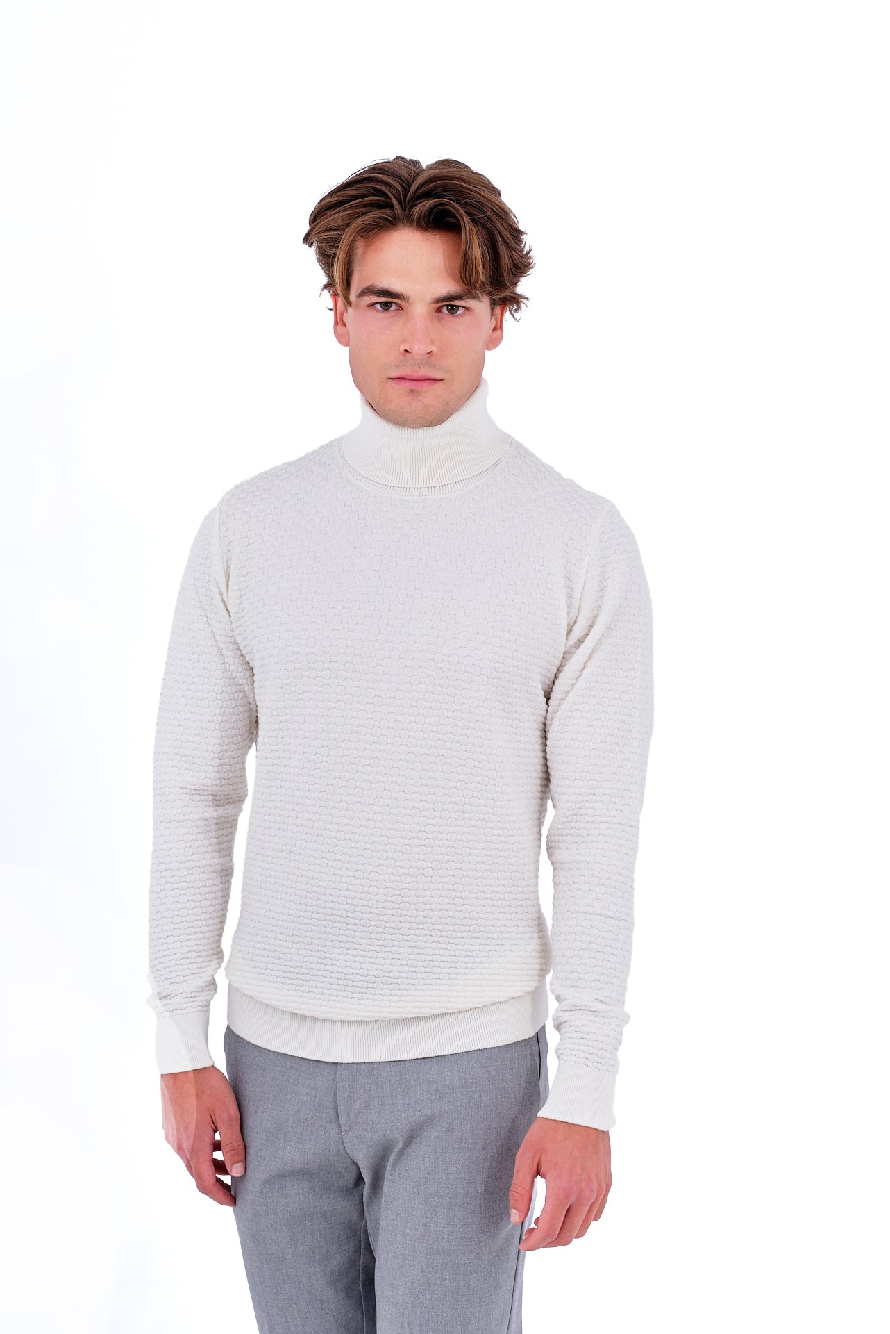 ΑΝΔΡΙΚΟ ΖΙΒΑΓΚΟ LES GENT'S ΣΕ ΕΚΡΟΥ ΧΡΩΜΑ ΜΕ ΟΡΑΤΗ ΠΛΕΞΗ