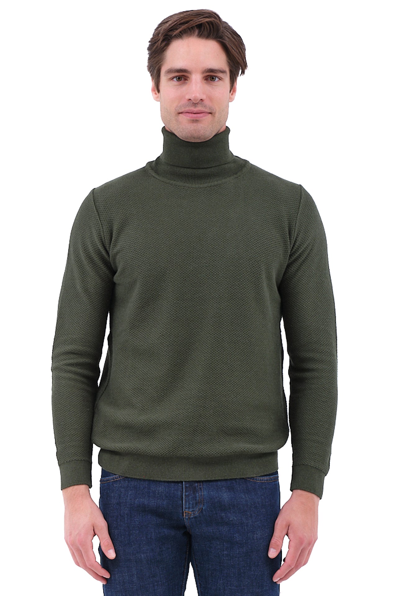 ΑΝΔΡΙΚΟ ΖΙΒΑΓΚΟ LES GENT'S ΣΕ ΠΡΑΣΙΝΟ ΧΡΩΜΑ ΜΕ ΜΙΚΡΟΣΧΕΔΙΟ ΣΤΗΝ ΠΛΕΞΗ