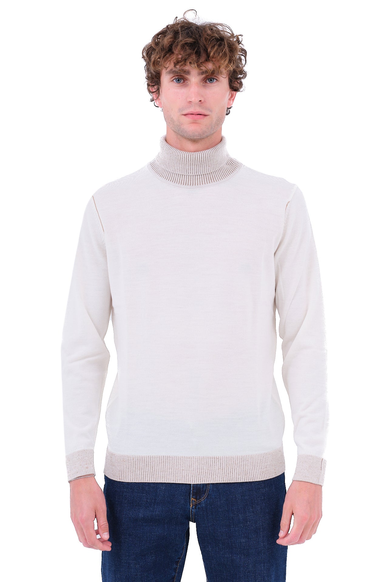 ΑΝΔΡΙΚΟ ΕΚΡΟΥ ΖΙΒΑΓΚΟ PORTOBELLO'S ΜΕ ΜΠΕΖ ΛΕΠΤΟΜΕΡΕΙΕΣ