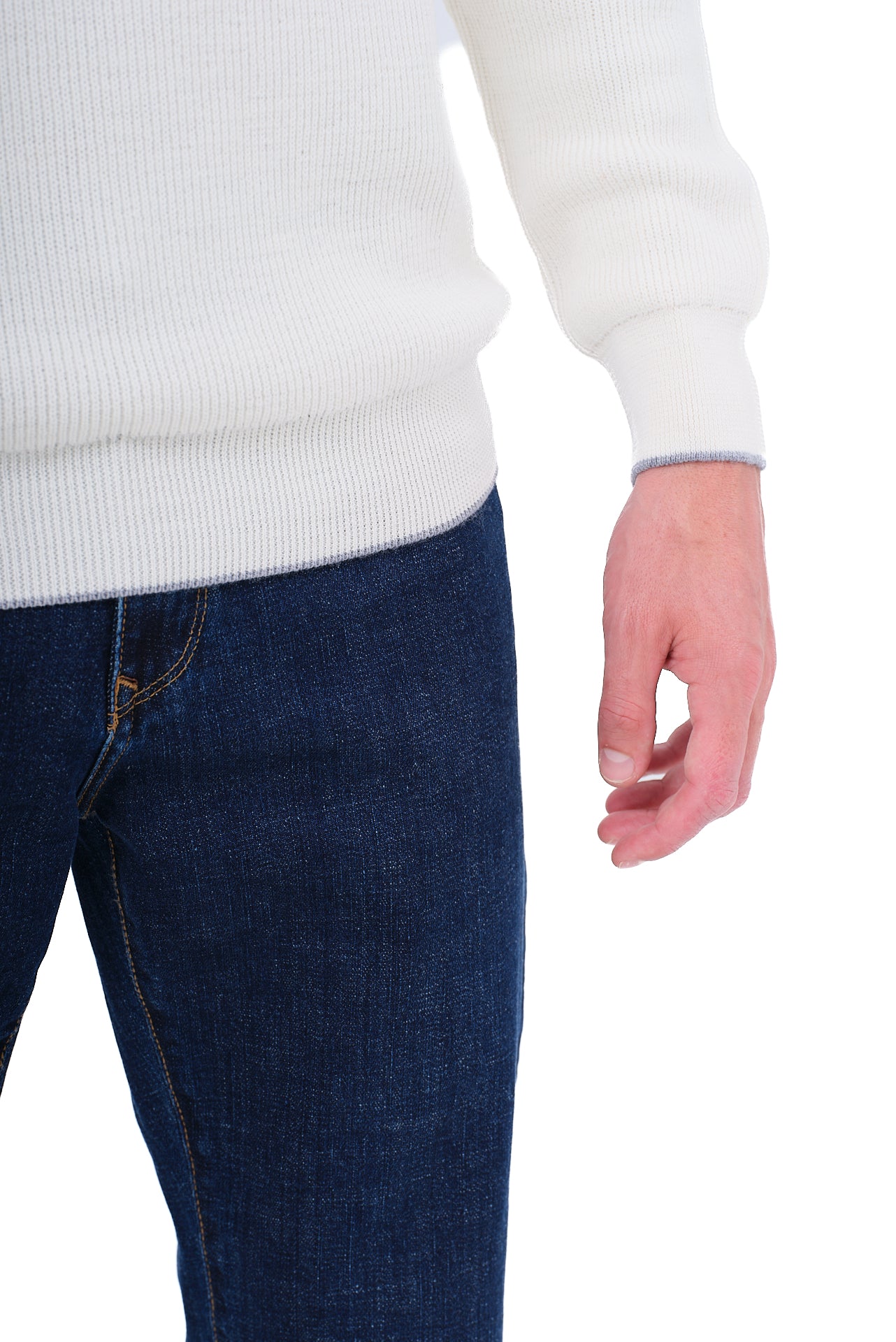 ΑΝΔΡΙΚΟ ΕΚΡΟΥ LUPETTO ZIP PORTOBELLO'S ΜΕ ΚΡΥΦΟ ΦΕΡΜΟΥΑΡ