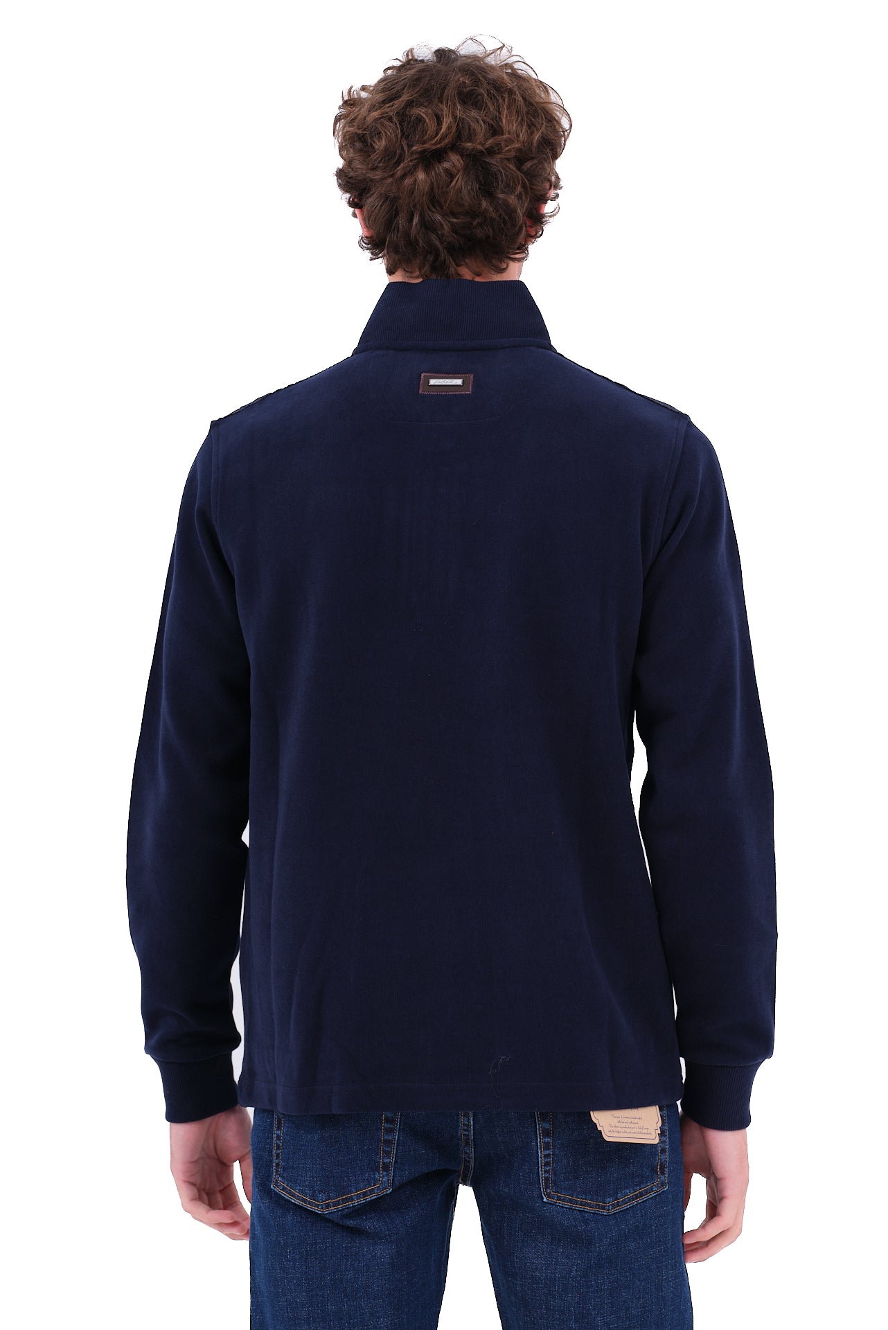 ΑΝΔΡΙΚΟ LUPETTO ZIP PORTOBELLO'S ΣΕ ΜΠΛΕ NAVY ΑΠΟΧΡΩΣΗ