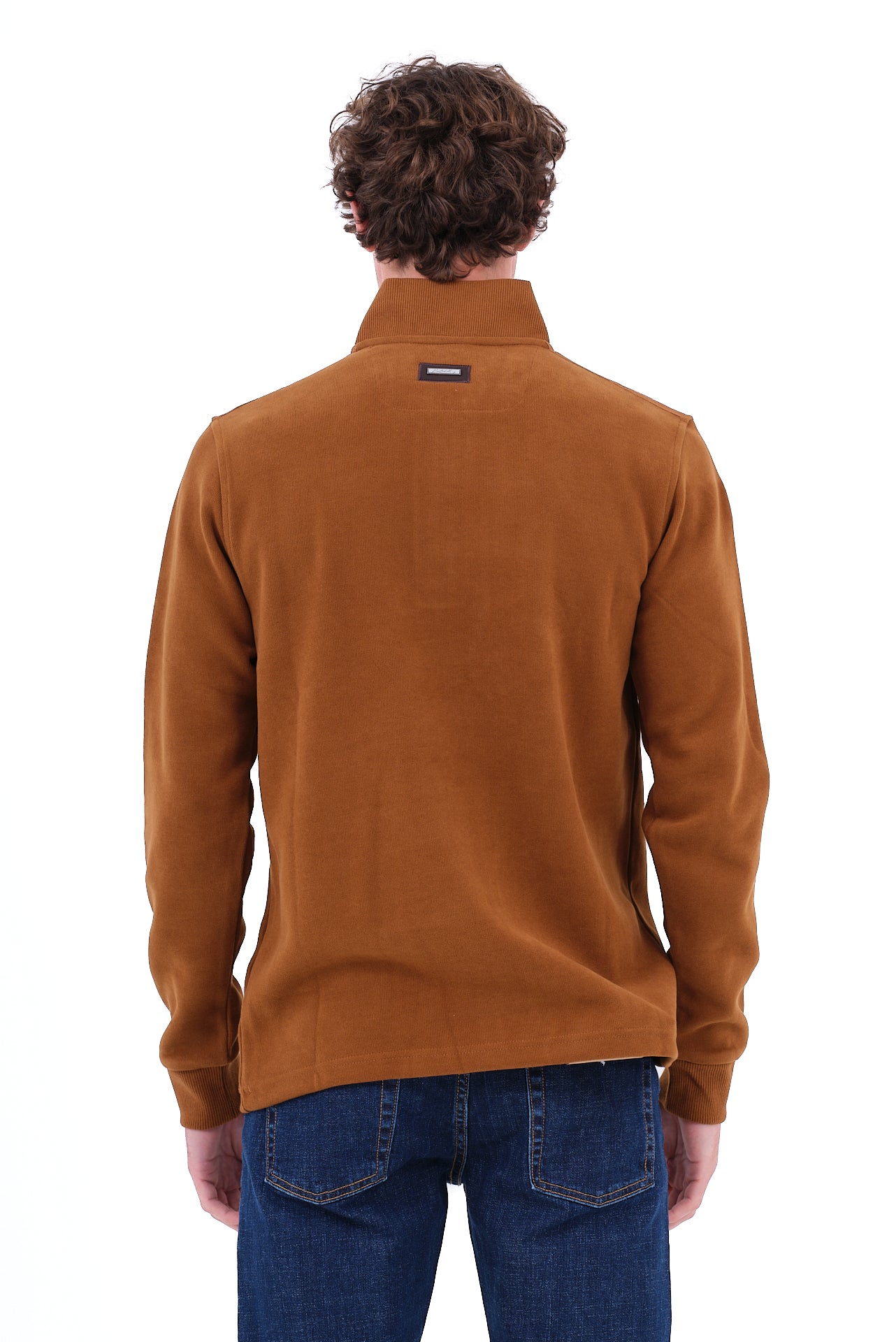 ΑΝΔΡΙΚΟ LUPETTO ZIP PORTOBELLO'S ΣΕ ΚΑΜΕΛ ΑΠΟΧΡΩΣΗ