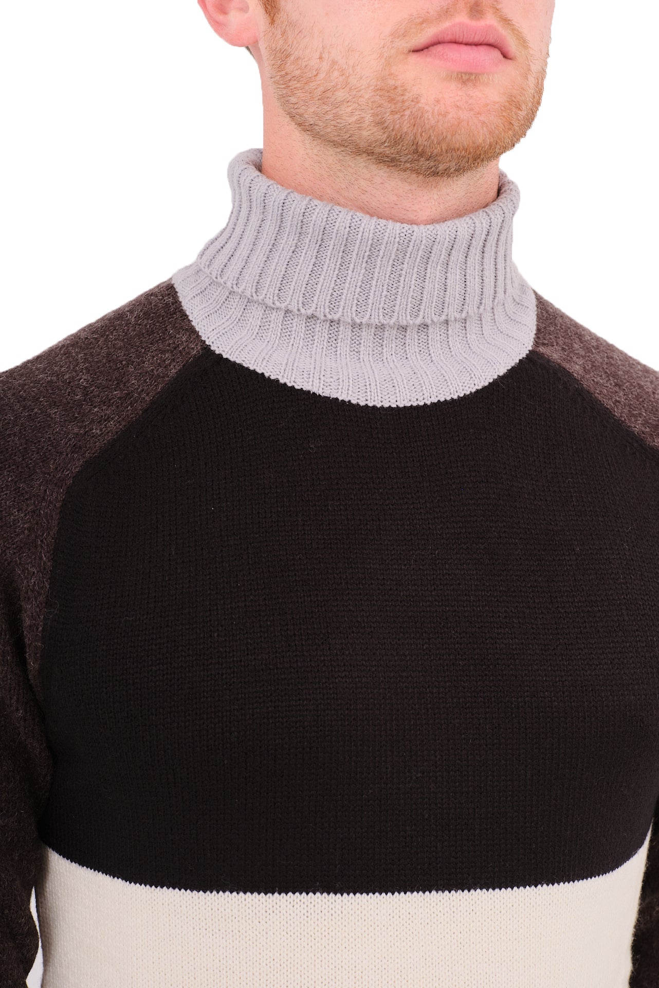 ΑΝΔΡΙΚΟ ΖΙΒΑΓΚΟ SSEINE ΣΕ ΕΚΡΟΥ ΧΡΩΜΑ ΚΑΙ ΧΡΩΜΑΤΙΚΕΣ ΛΕΠΤΟΜΕΡΕΙΕΣ