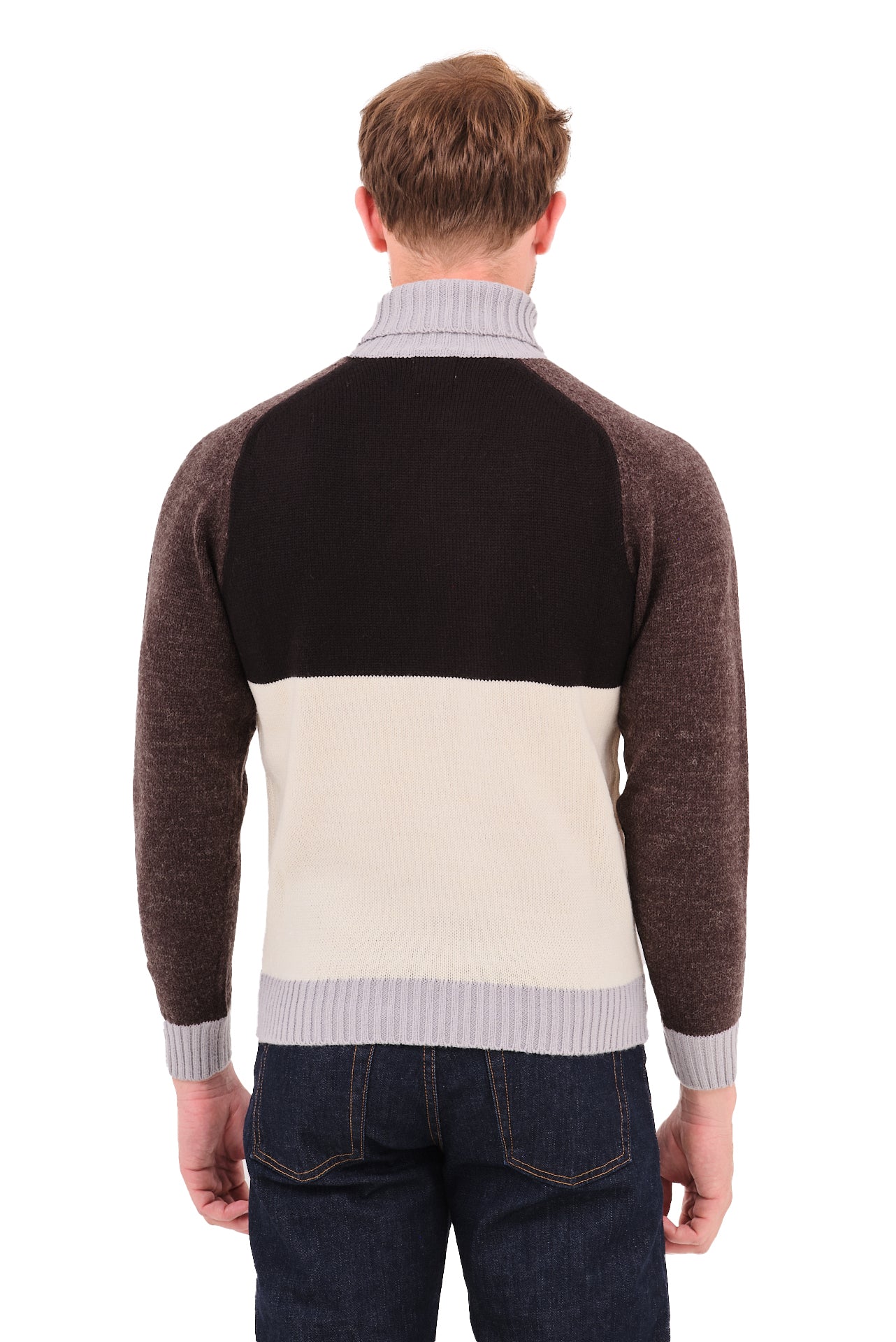 ΑΝΔΡΙΚΟ ΖΙΒΑΓΚΟ SSEINE ΣΕ ΕΚΡΟΥ ΧΡΩΜΑ ΚΑΙ ΧΡΩΜΑΤΙΚΕΣ ΛΕΠΤΟΜΕΡΕΙΕΣ