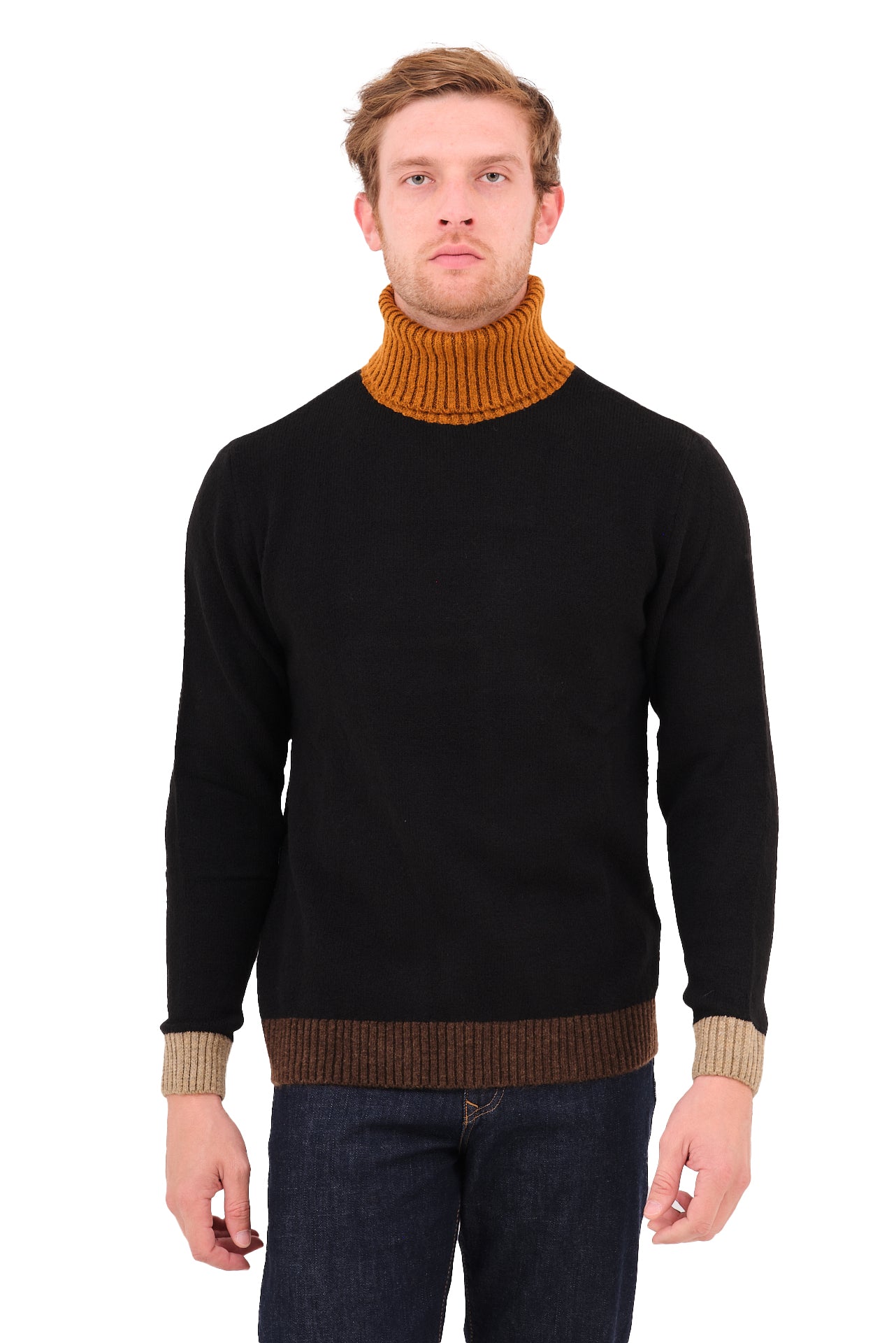 ΑΝΔΡΙΚΟ ΖΙΒΑΓΚΟ SSEINE ΣΕ ΜΑΥΡΟ ΧΡΩΜΑ ΚΑΙ ΧΡΩΜΑΤΙΚΕΣ ΛΕΠΤΟΜΕΡΕΙΕΣ