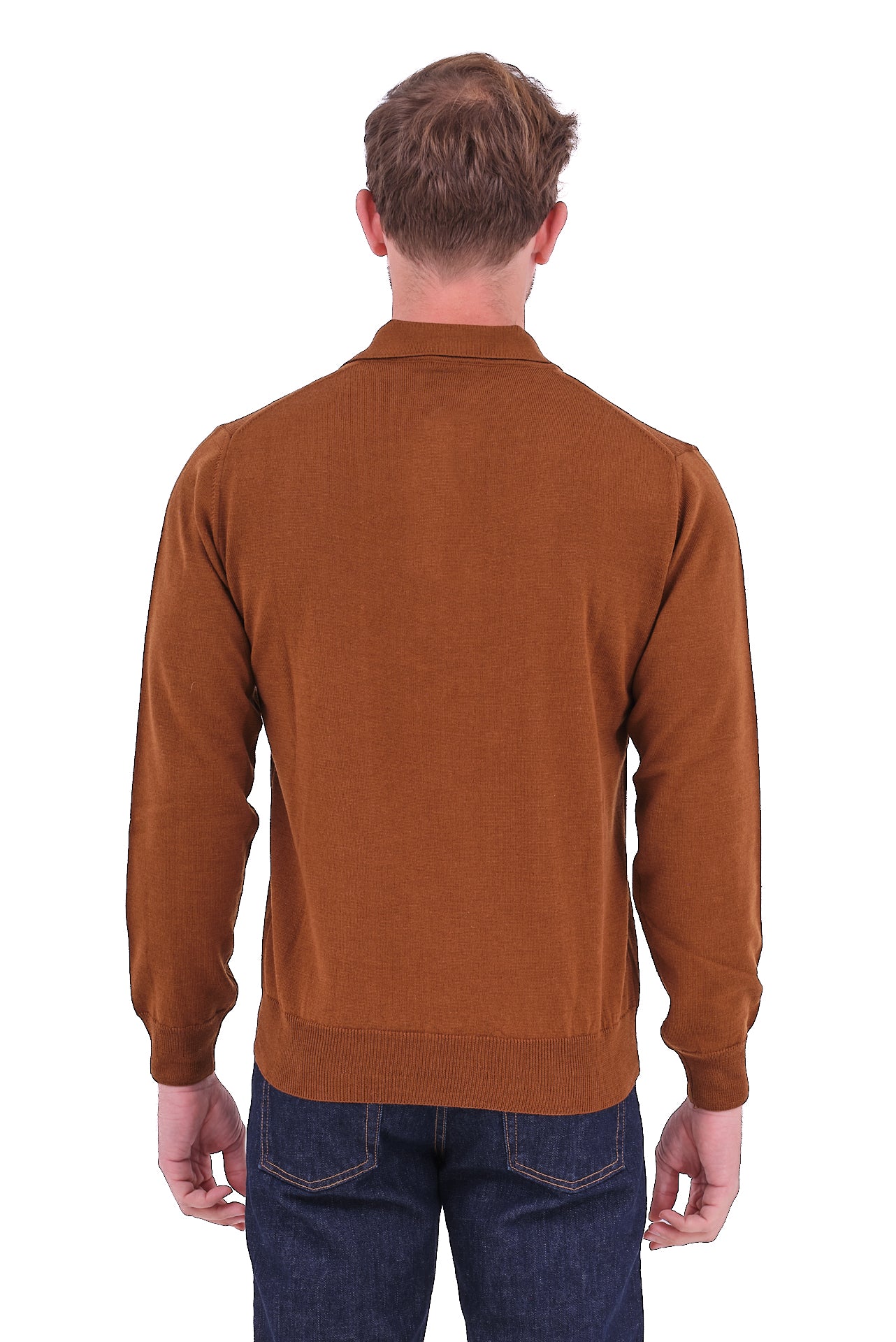 ΑΝΔΡΙΚΟ POLO ΜΑΚΡΥΜΑΝΙΚΟ PORTOBELLO'S ΣΕ ΚΑΜΗΛΟ ΧΡΩΜΑ