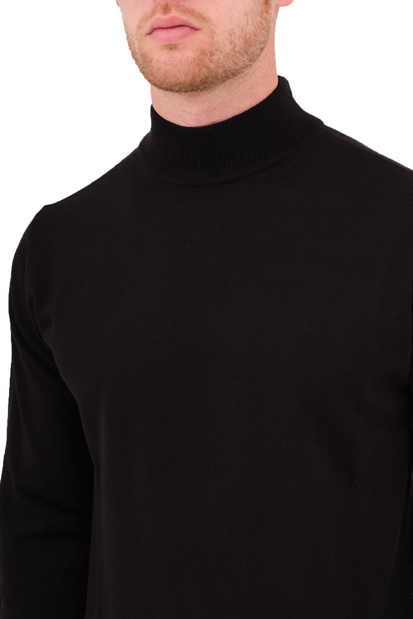 ΑΝΔΡΙΚΟ ΠΟΥΛΟΒΕΡ LUPETTO PORTOBELLO'S ΣΕ ΜΑΥΡΟ ΧΡΩΜΑ