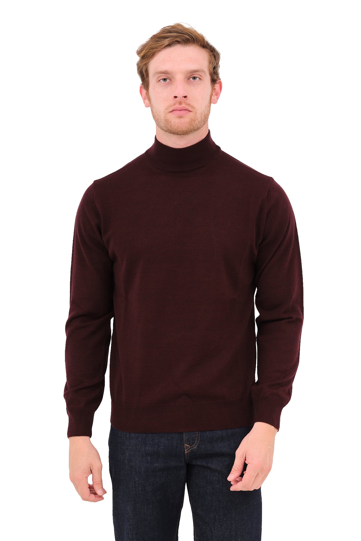 ΑΝΔΡΙΚΟ ΠΟΥΛΟΒΕΡ LUPETTO PORTOBELLO'S ΣΕ ΜΠΟΡΝΤΟ ΧΡΩΜΑ