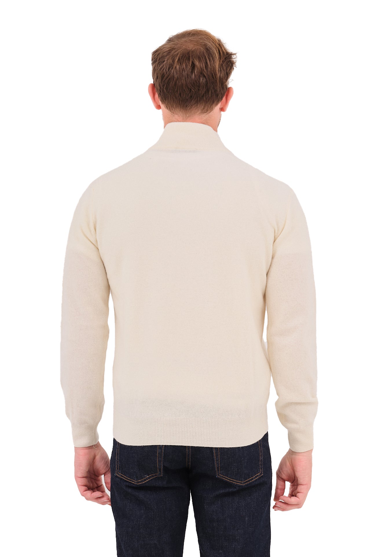 ΑΝΔΡΙΚΟ ΕΚΡΟΥ LUPETTO ZIP PORTOBELLO'S ΜΕ ΦΕΡΜΟΥΑΡ