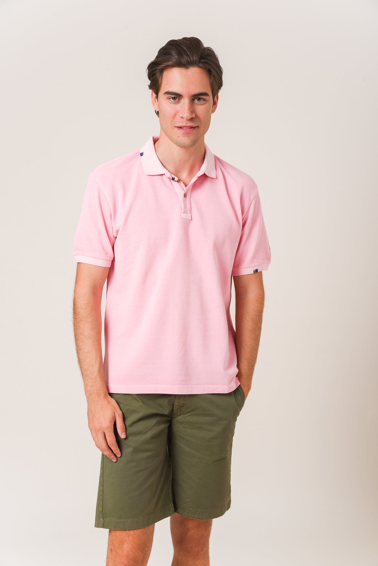 ΑΝΔΡΙΚΟ POLO PORTOBELLO'S ΡΟΖ REGULAR FIT