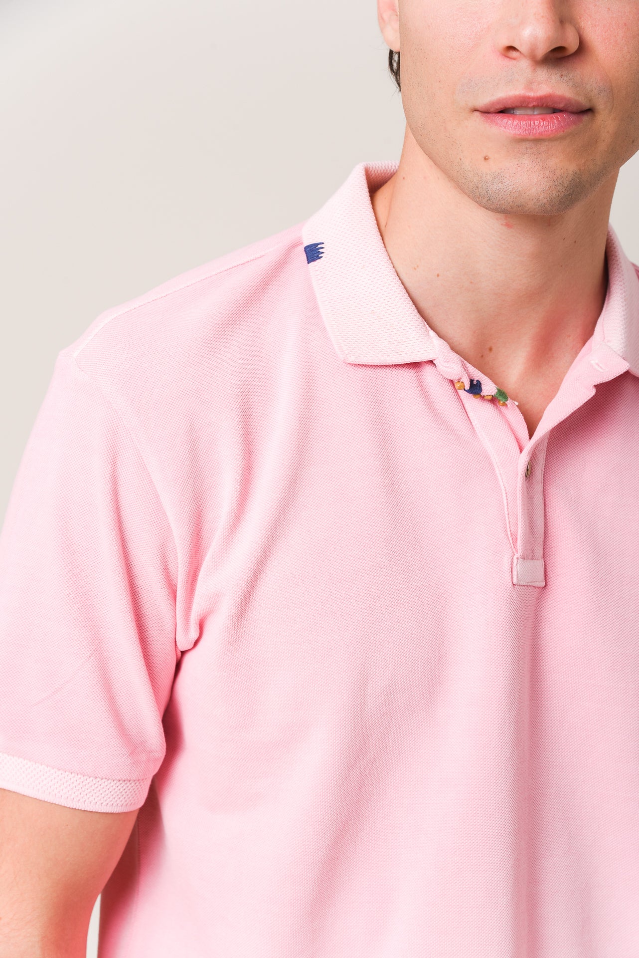 ΑΝΔΡΙΚΟ POLO PORTOBELLO'S ΡΟΖ REGULAR FIT