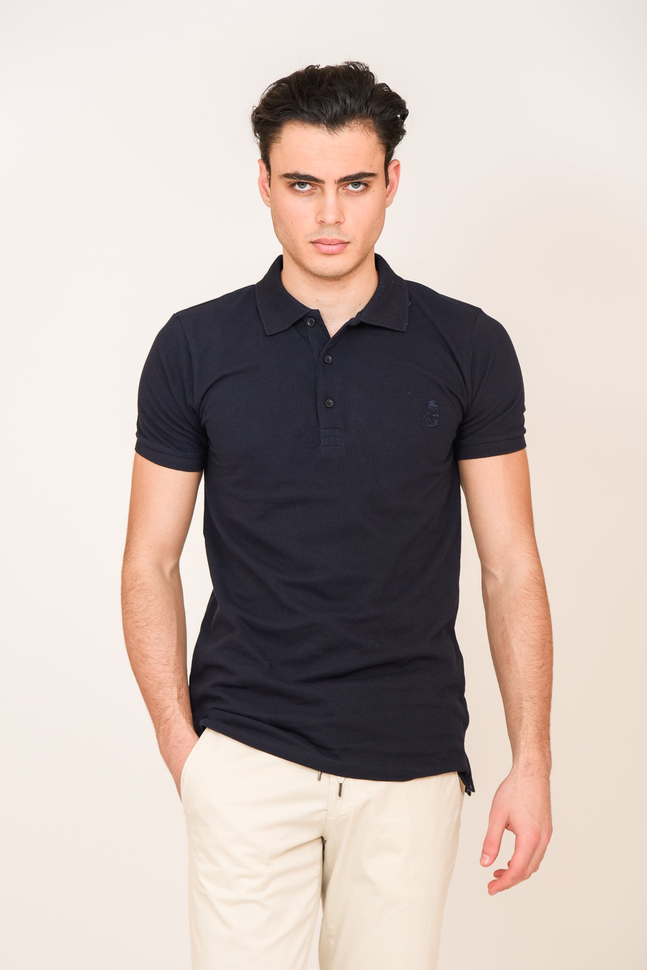 ΑΝΔΡΙΚΟ POLO LES GENT'S ΜΠΛΕ Regular fit