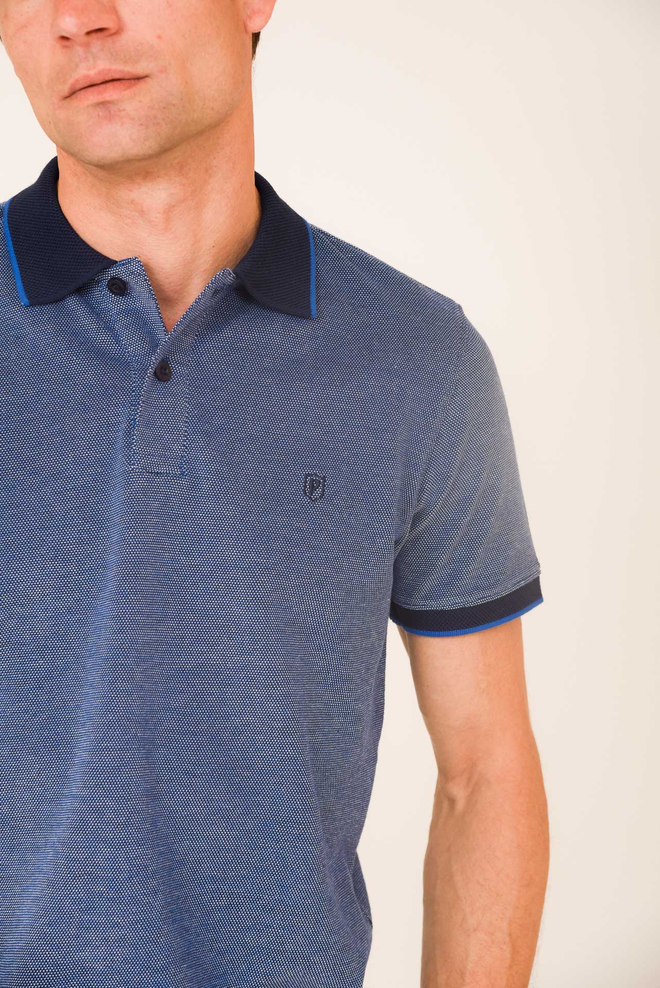 ΑΝΔΡΙΚΟ POLO PORTOBELLO'S ΤΖΙΝ ΜΕ ΜΠΛΕ ΛΕΠΤΟΜΕΡΕΙΕΣ ΣΕ ΓΙΑΚΑ ΚΑΙ ΜΑΝΙΚΙΑ