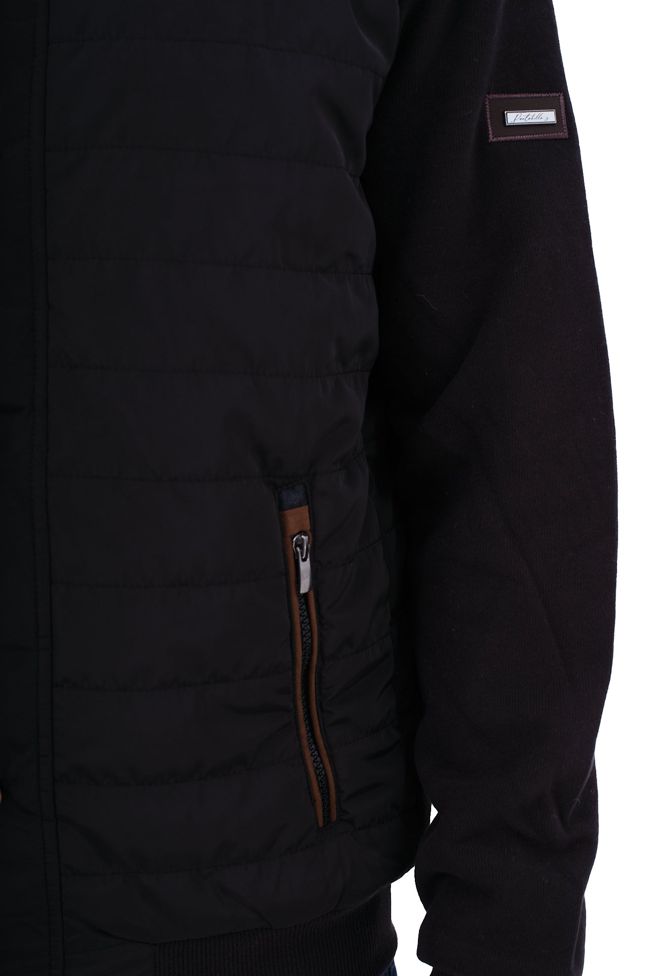 ΑΝΔΡΙΚΟ ΜΑΥΡΟ ΚΑΠΙΤΟΝΕ ΜΠΟΥΦΑΝ PORTOBELLO'S ΜΕ ΚΑΦΕ ΛΕΠΤΟΜΕΡΕΙΕΣ