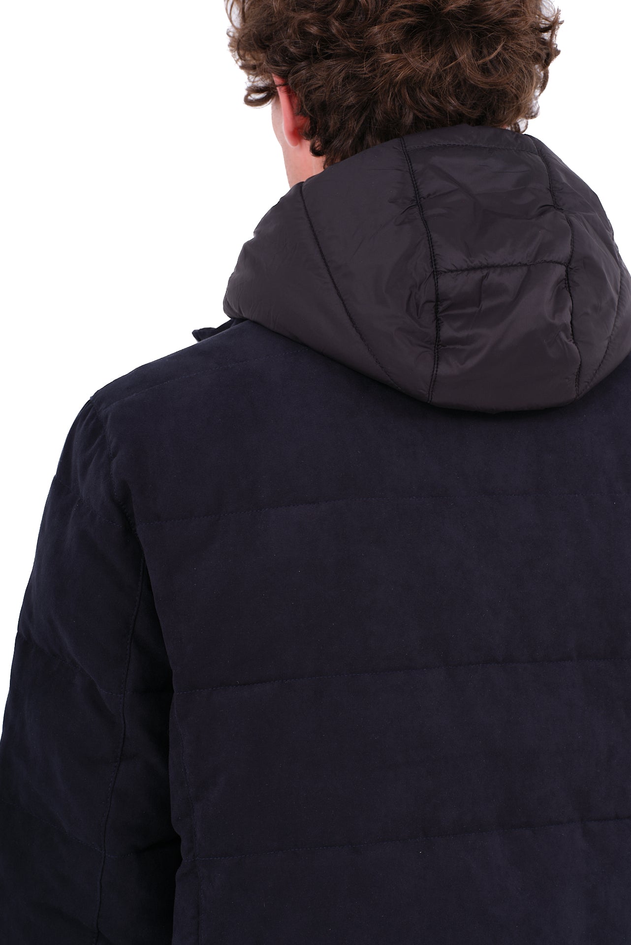 ΑΝΔΡΙΚΟ ΜΠΟΥΦΑΝ PORTOBELLO'S ΣΕ ΣΚΟΥΡΟ ΜΠΛΕ ΜΕ ΜΟΣΤΡΑ ΚΑΙ ΚΟΥΚΟΥΛΑ