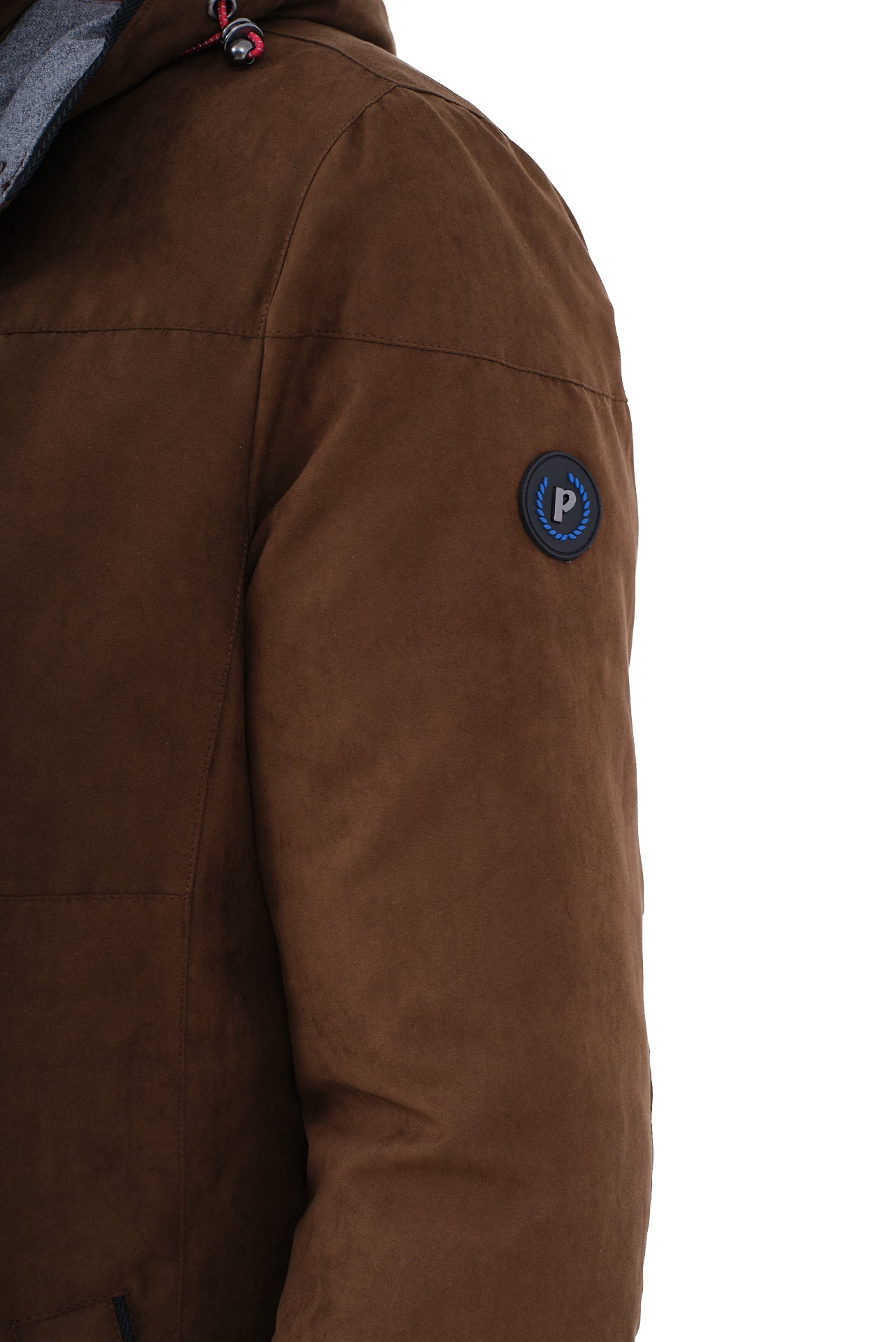 ΑΝΔΡΙΚΟ ΜΠΟΥΦΑΝ PORTOBELLO'S ΚΑΦΕ ΜΕ ΓΚΡΙ ΛΕΠΤΟΜΕΡΕΙΕΣ