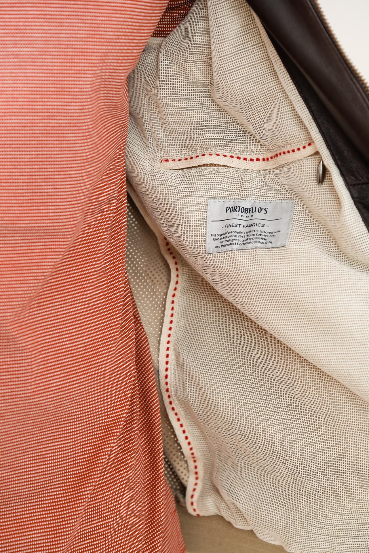 ΑΝΔΡΙΚΟ SUEDE JACKET PORTOBELLO'S ΜΕ ΚΟΥΚΟΥΛΑ ΜΠΕΖ ΣΚΟΥΡΟ