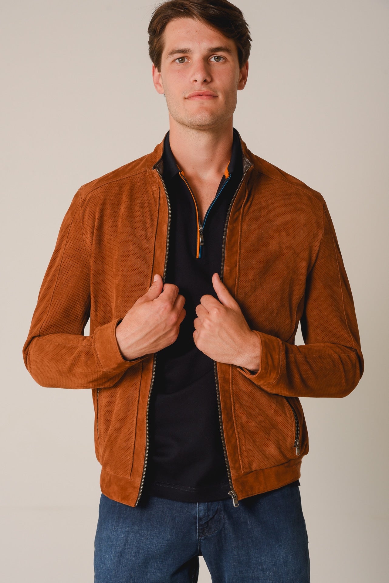 ΑΝΔΡΙΚΟ GOAT SUEDE JACKET PORTOBELLO'S ΚΑΜΗΛΟ