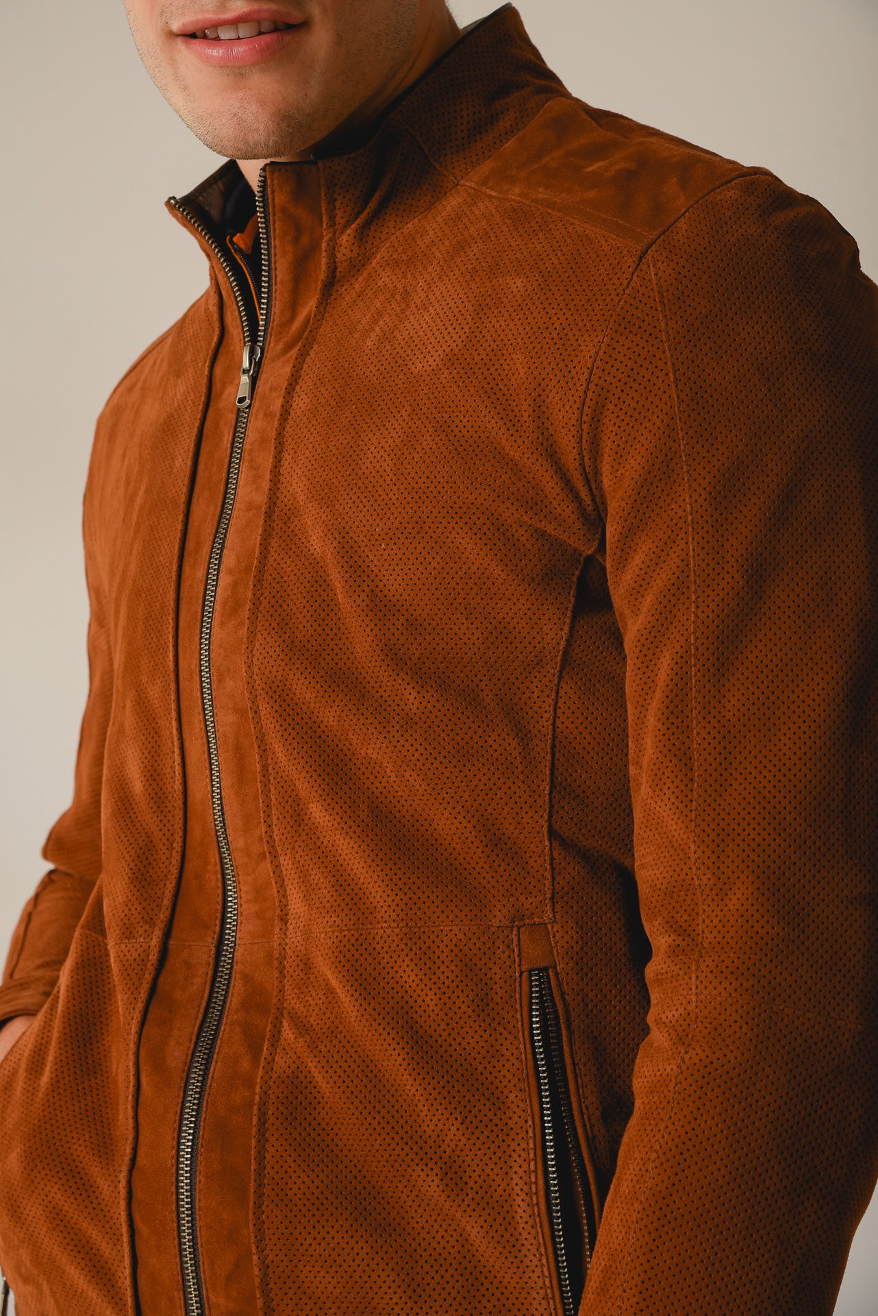 ΑΝΔΡΙΚΟ GOAT SUEDE JACKET PORTOBELLO'S ΚΑΜΗΛΟ