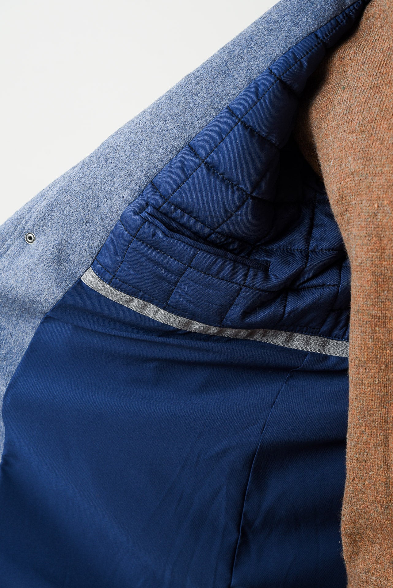 ΑΝΔΡΙΚΟ ΗΜΙΠΑΛΤΟ MONTGOMERY LES GENT'S ΣΕ ΣΙΕΛ ΧΡΩΜΑ