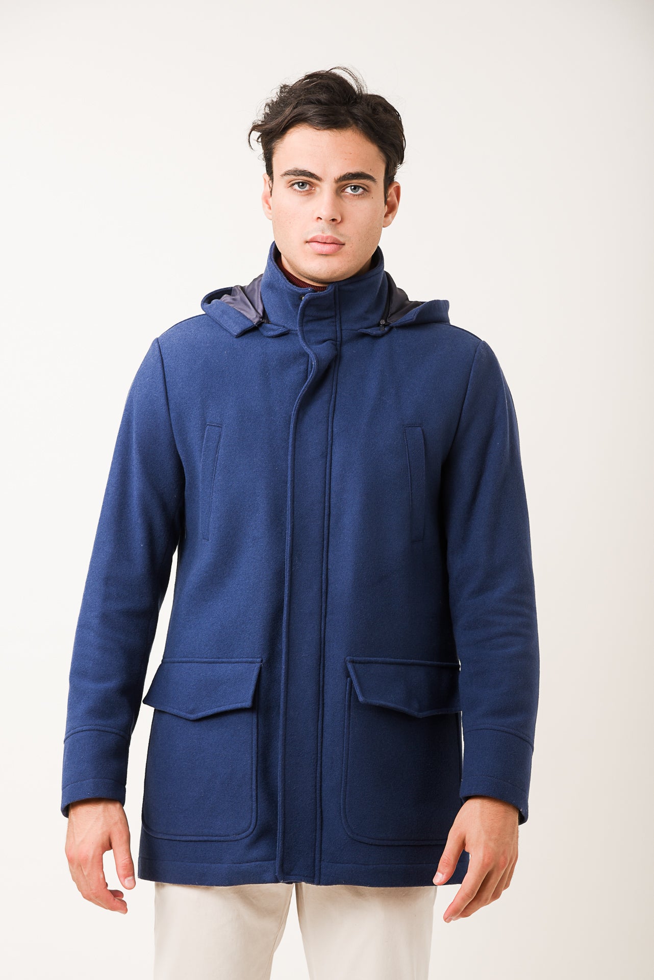 ΑΝΔΡΙΚΟ ΗΜΙΠΑΛΤΟ MONTGOMERY LES GENT'S ΣΕ RAF ΧΡΩΜΑ