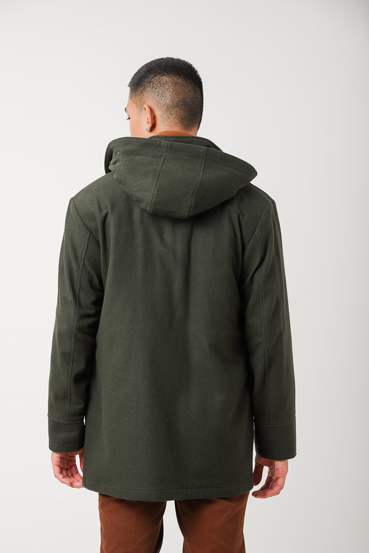 ΑΝΔΡΙΚΟ ΗΜΙΠΑΛΤΟ MONTGOMERY LES GENT'S ΣΕ ΠΡΑΣΙΝΟ ΧΡΩΜΑ