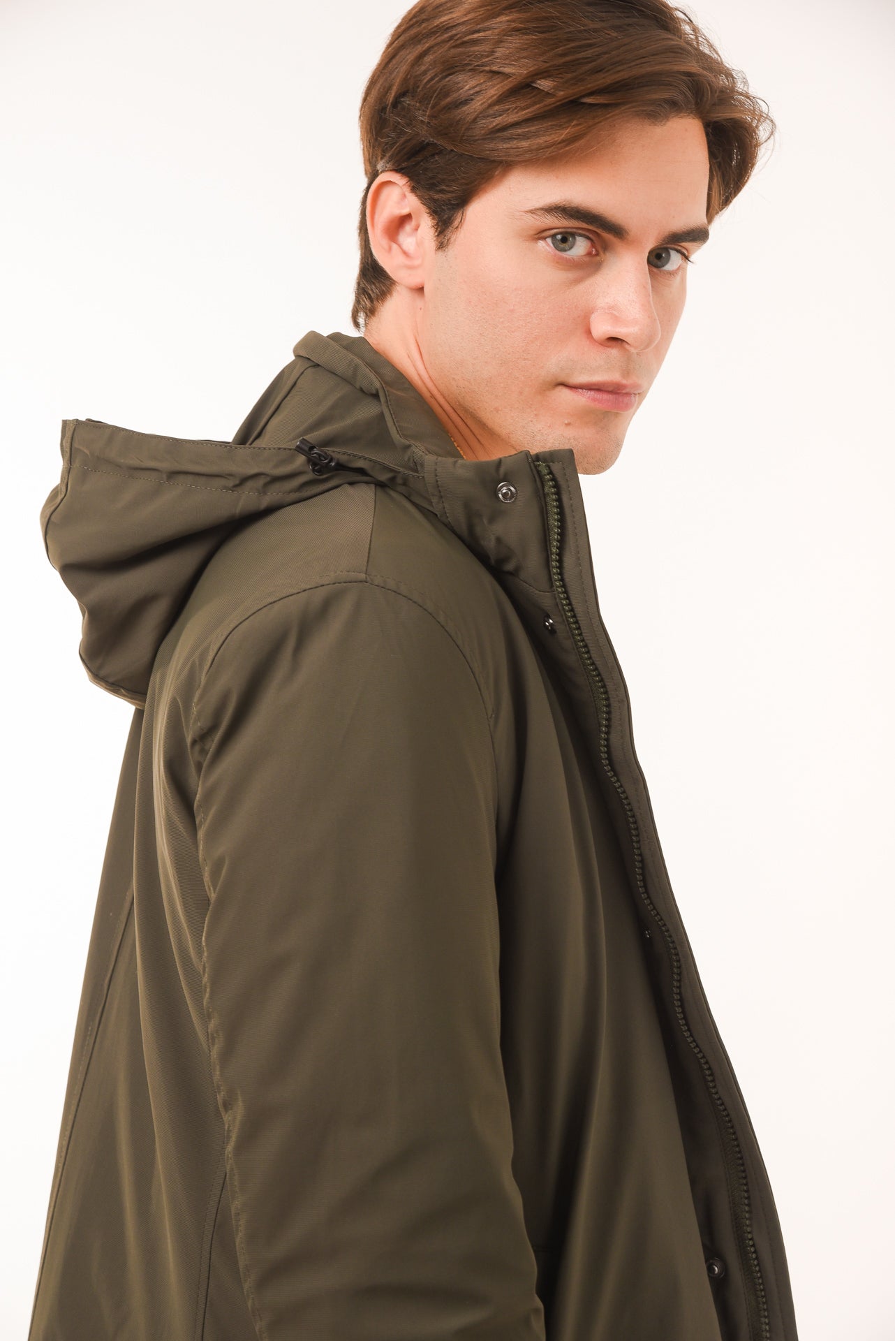 ΑΝΔΡΙΚΗ ΚΑΜΠΑΡΝΤΙΝΑ PORTOBELLO'S ΜΕ ΚΟΥΚΟΥΛΑ ΣΕ ΛΑΔΙ ΧΡΩΜΑ