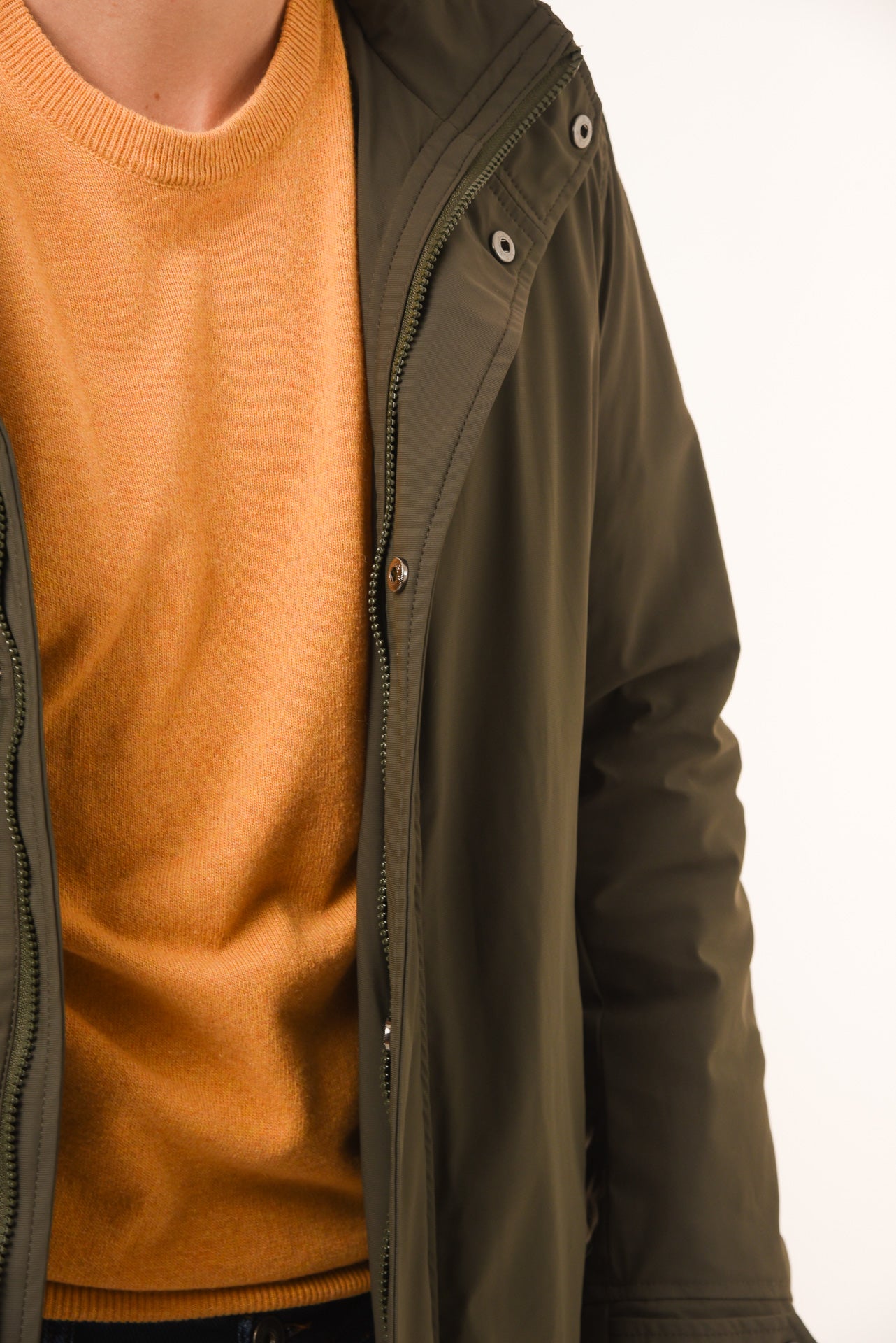 ΑΝΔΡΙΚΗ ΚΑΜΠΑΡΝΤΙΝΑ PORTOBELLO'S ΜΕ ΚΟΥΚΟΥΛΑ ΣΕ ΛΑΔΙ ΧΡΩΜΑ